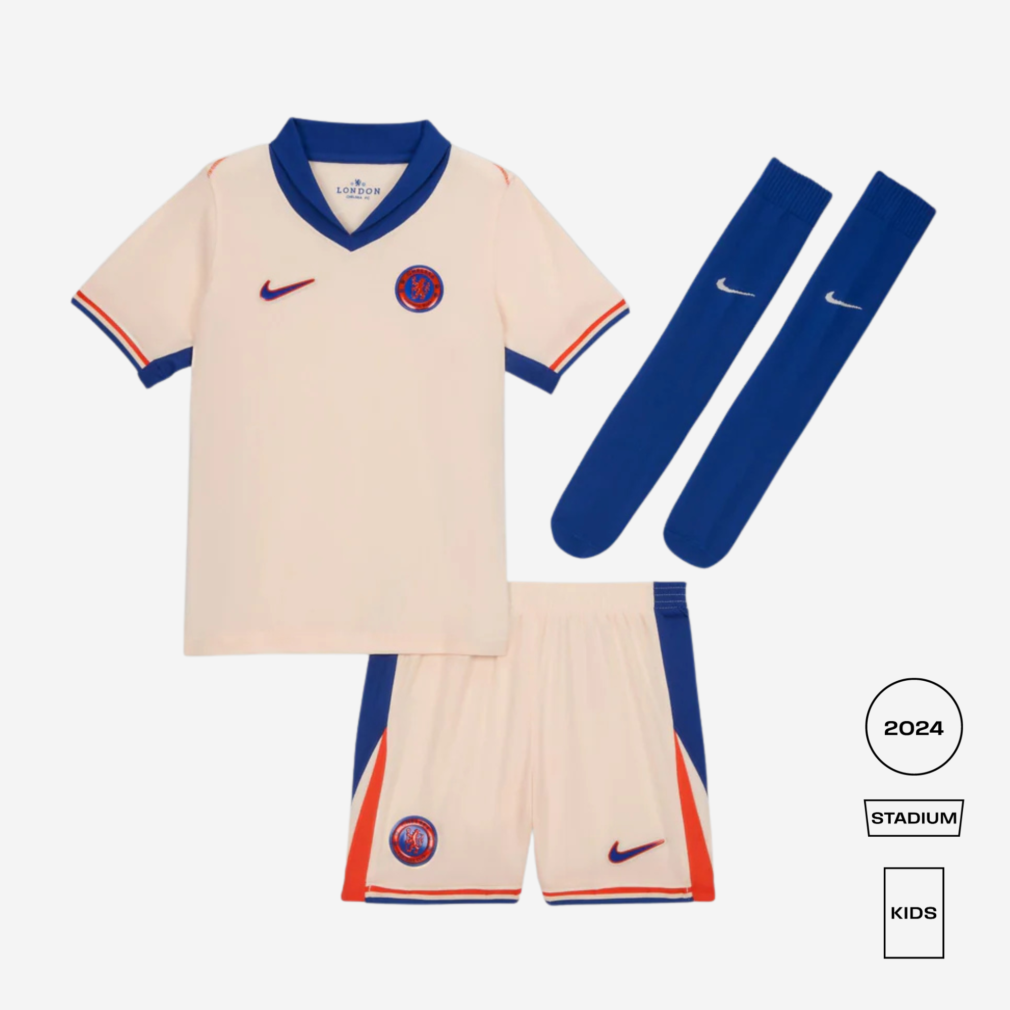 KIDS Chelsea FC 2024/25 Stadium Away 3-Piece Kit
