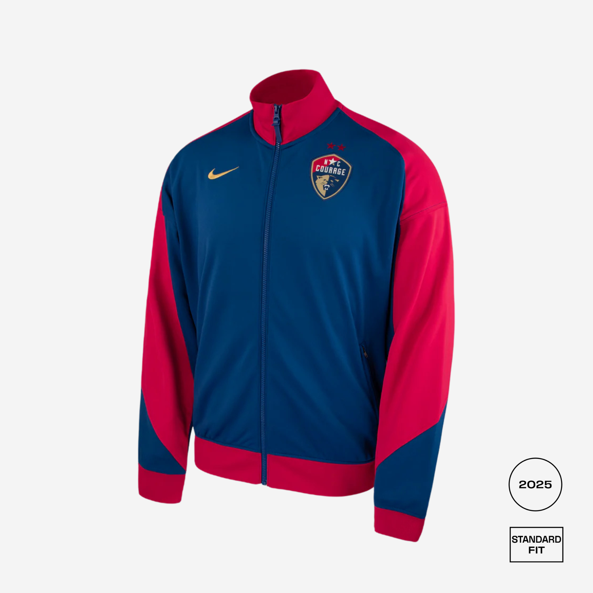 North Carolina Courage Anthem Jacket 2025 Straight Fit