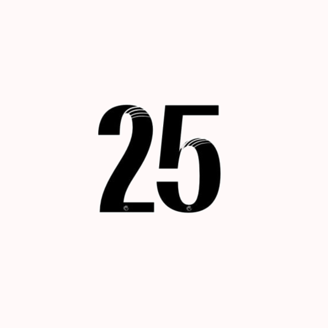 Add Arsenal WSL 25/26 Personalisation (Black)