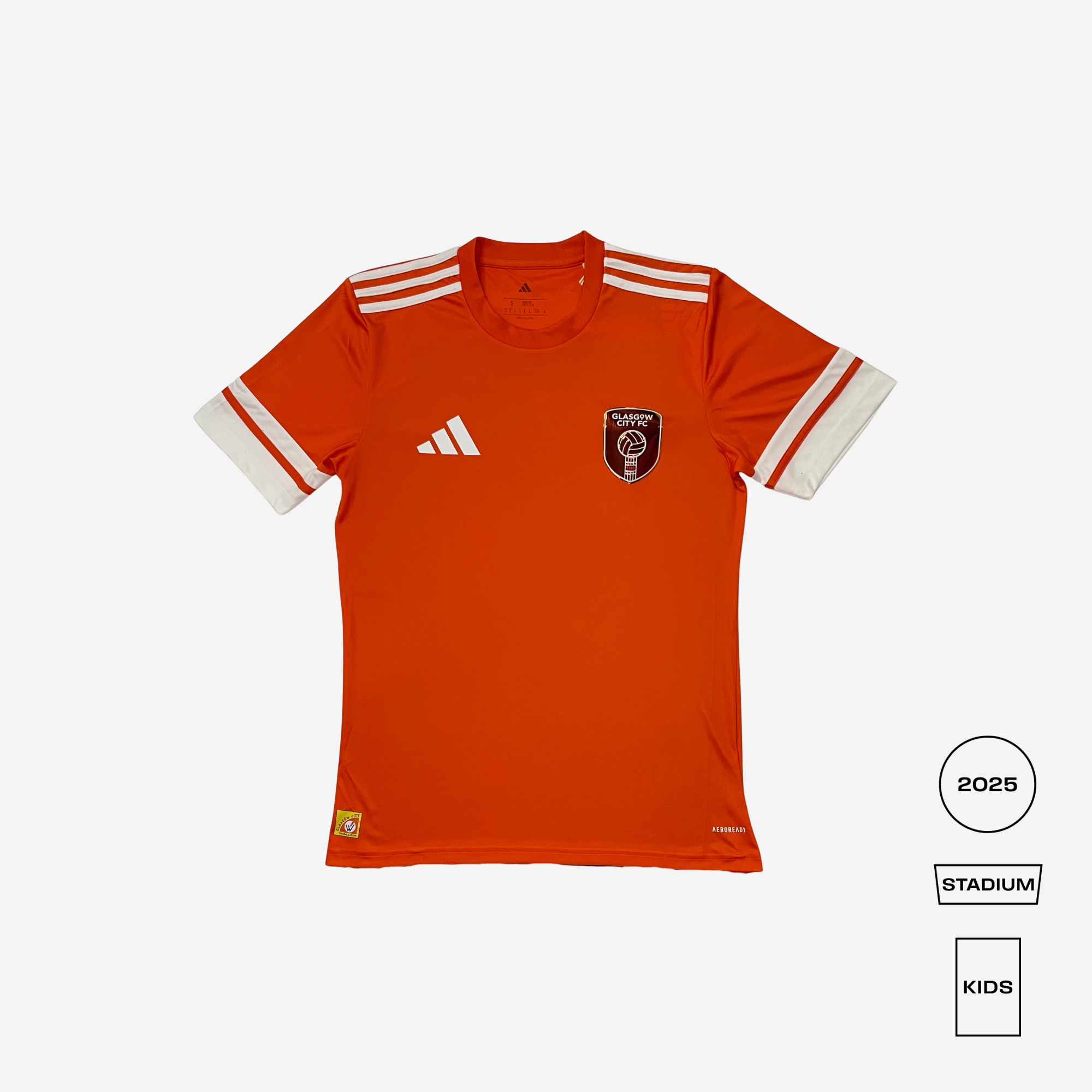 KIDS Glasgow City 2025/26 Home Stadium Shirt