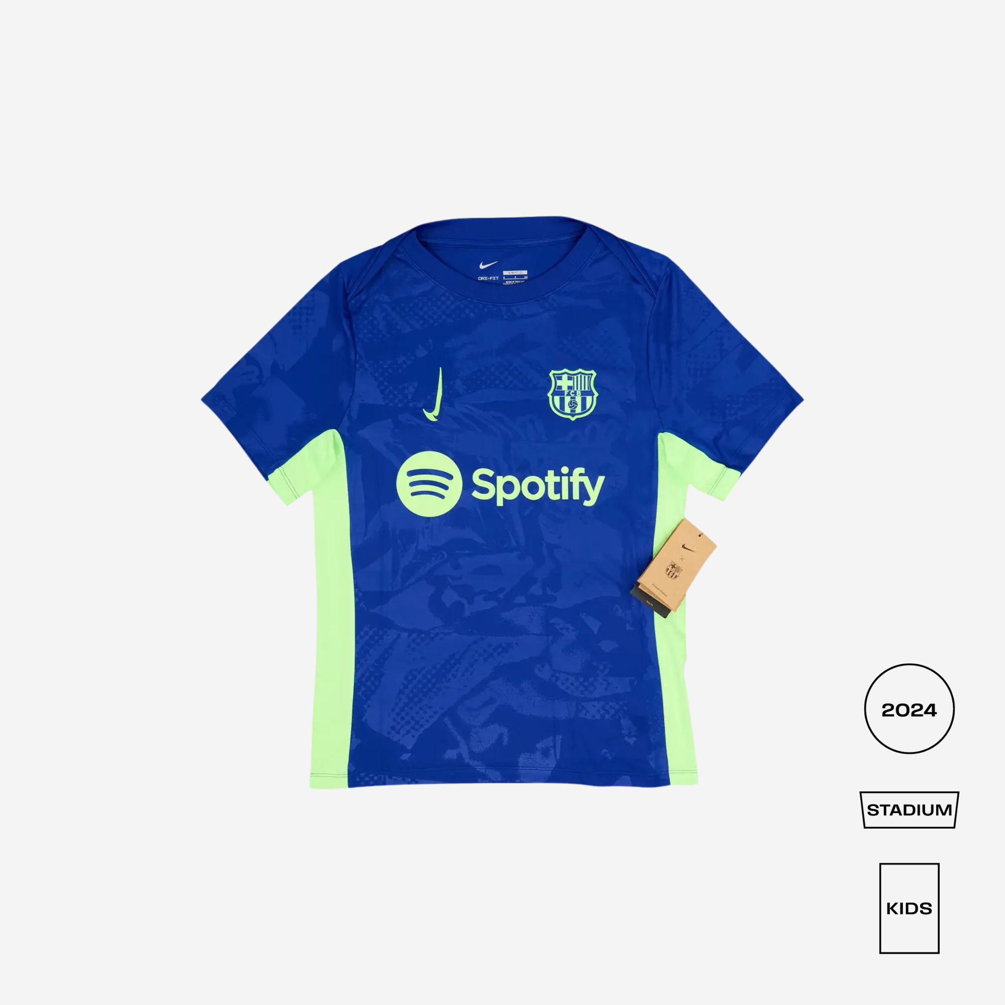 FC Barcelona Academy Pro Third Big Kids' Pre-Match Top