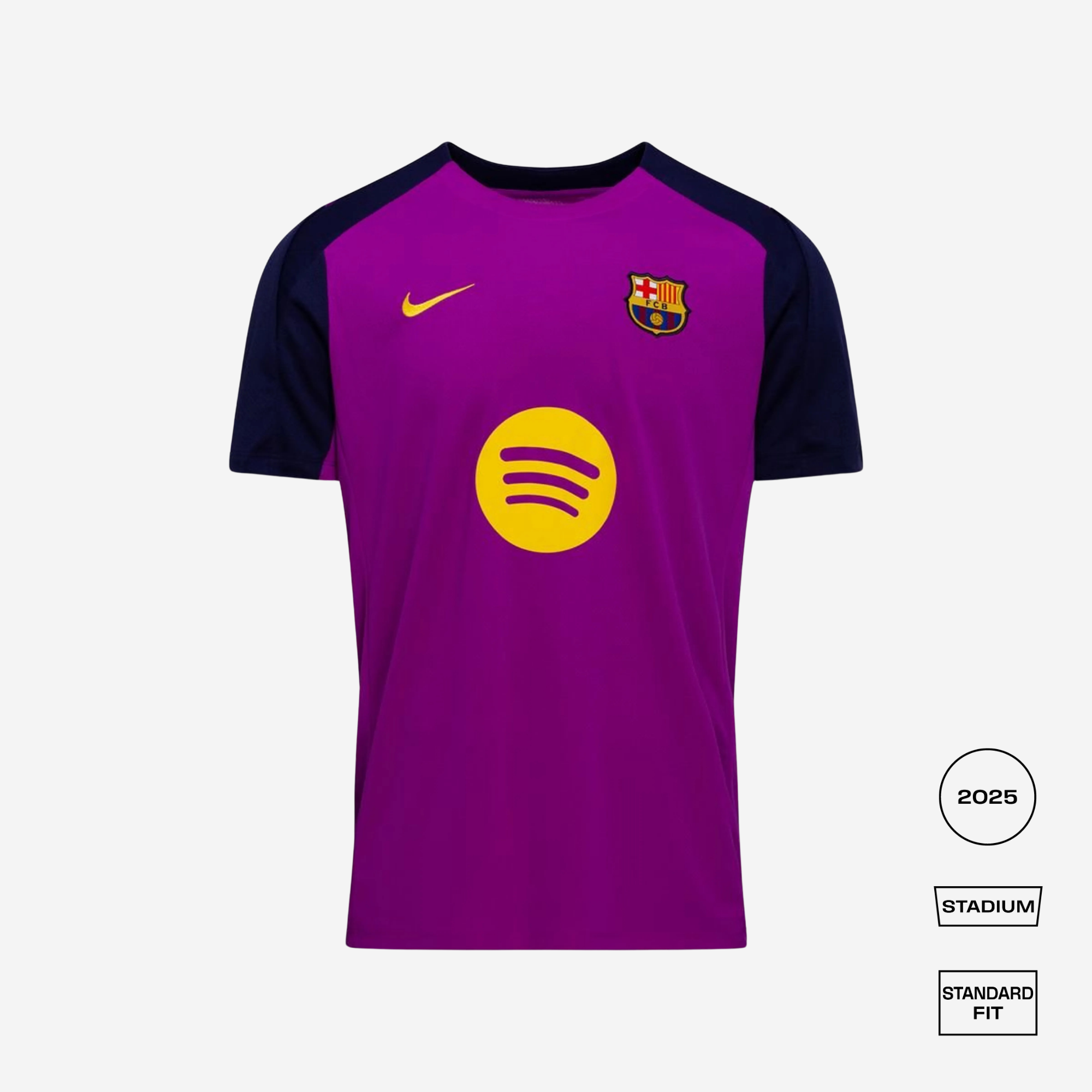FC Barcelona Strike Straight Fit Short-Sleeve Top