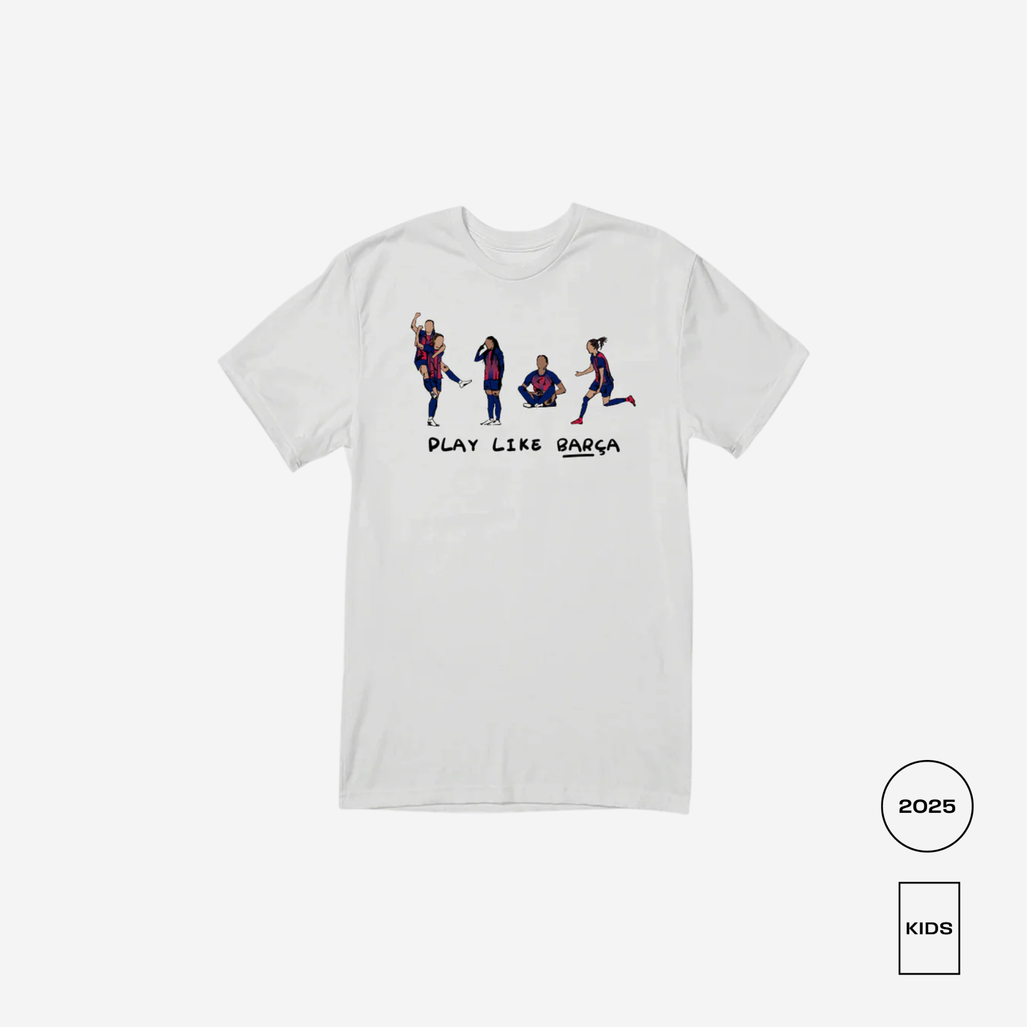 KIDS PLAY LIKE BARÇA Tee