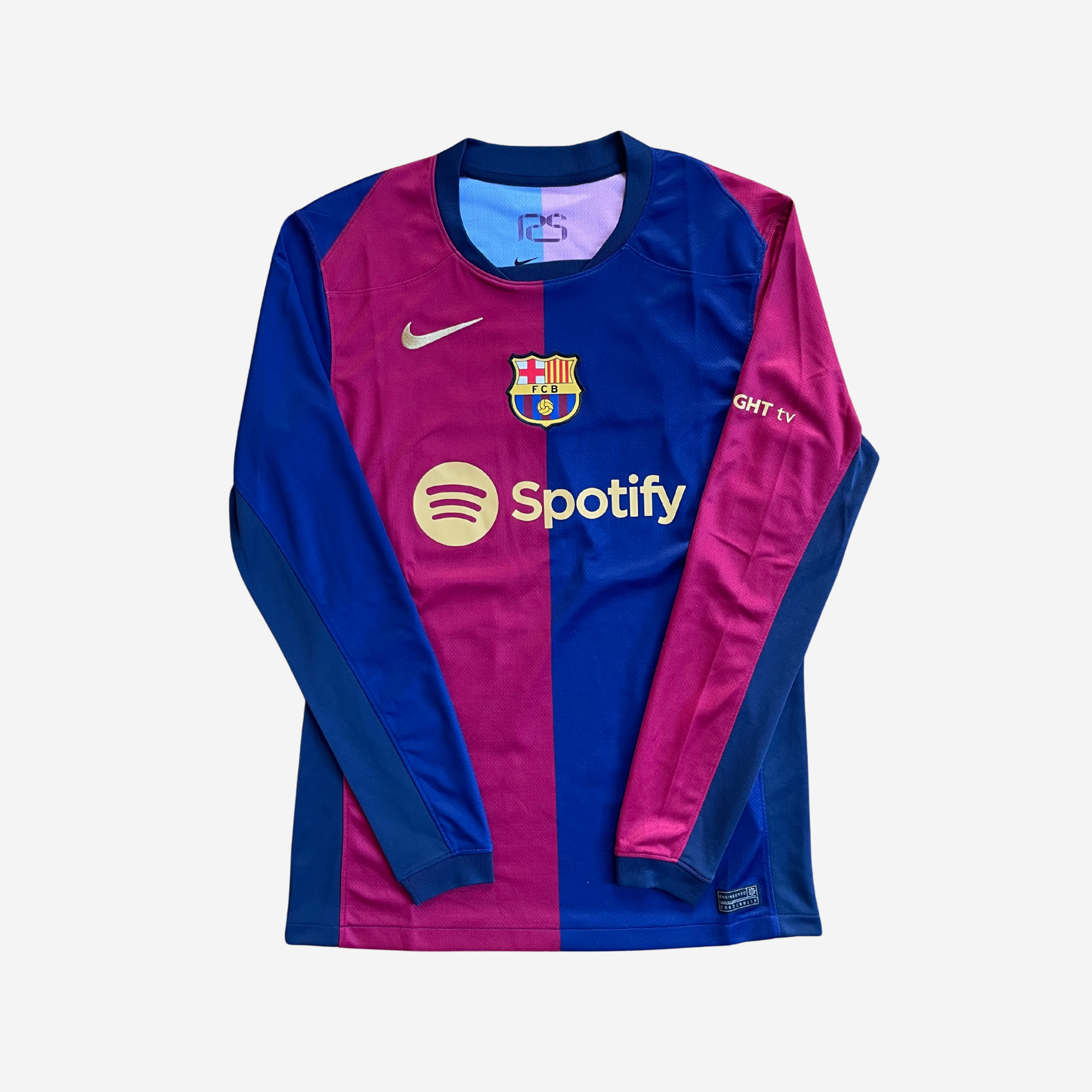 Barcelona Home 24/25 Longsleeve Straight Fit - AITANA 14