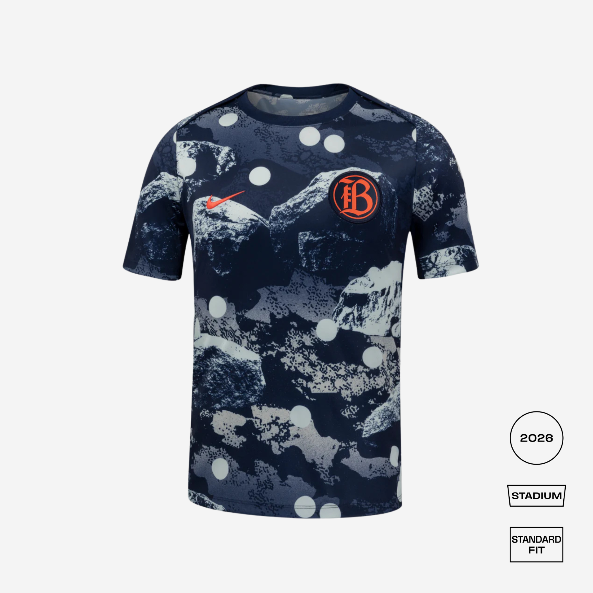 Bay FC 2026 Pre Match Straight Fit Shirt