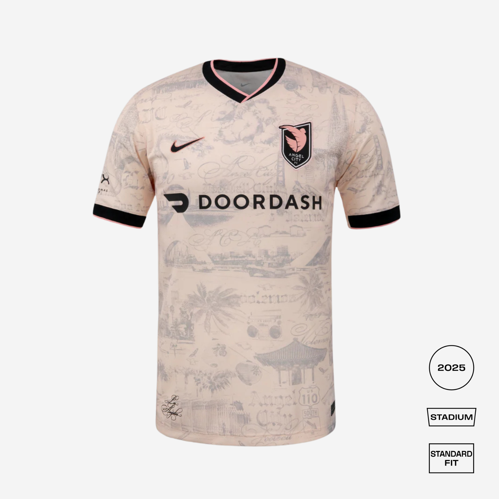 Angel City 2026 Away Straight Fit Stadium Shirt