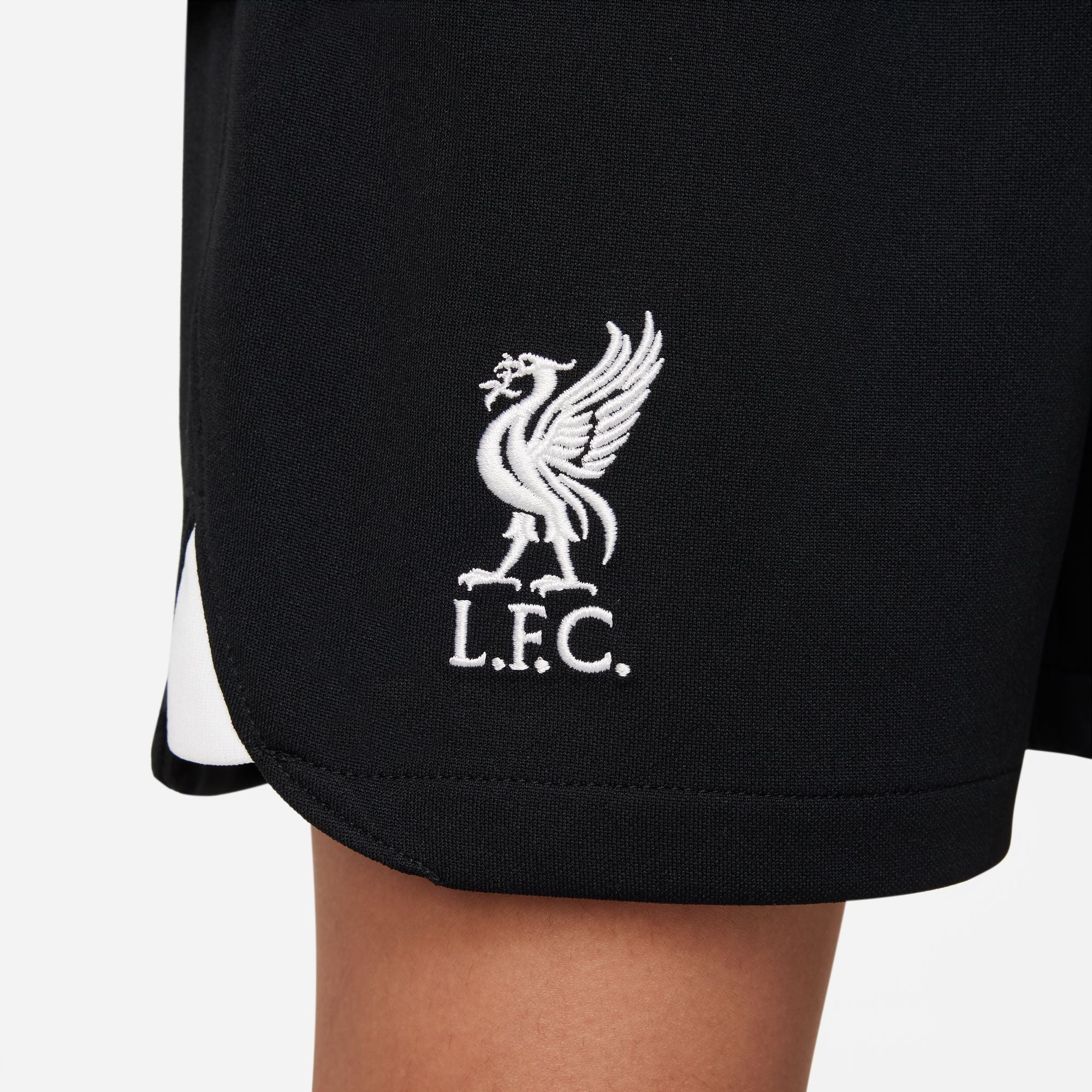 Equipación de 3 piezas Nike Dri-FIT para niños pequeños de la segunda equipación del Liverpool 23/24