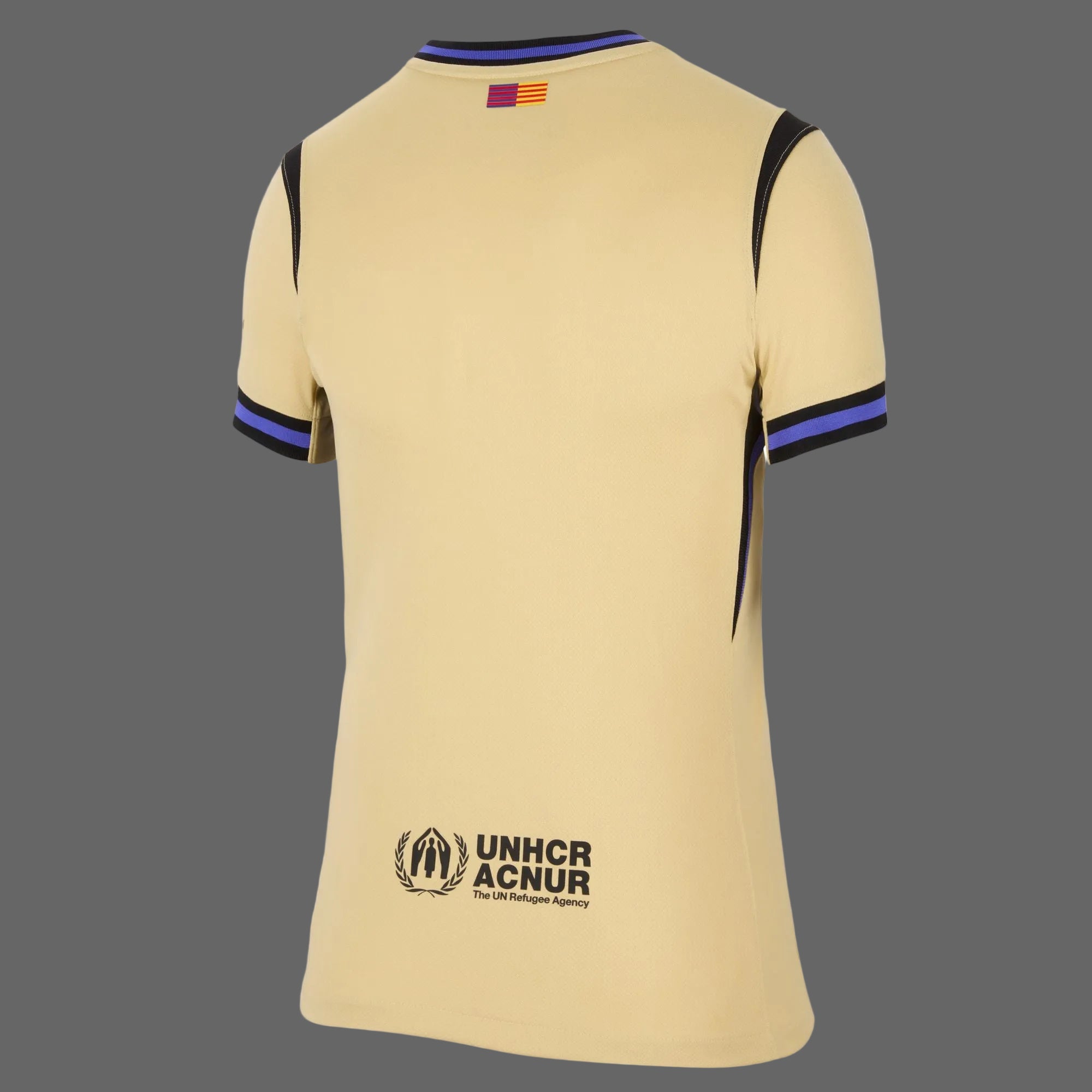 Kobe Bryant FC Barcelona 2025/26 Stadium Away Curved Fit - Womens Sleeve Sponsor