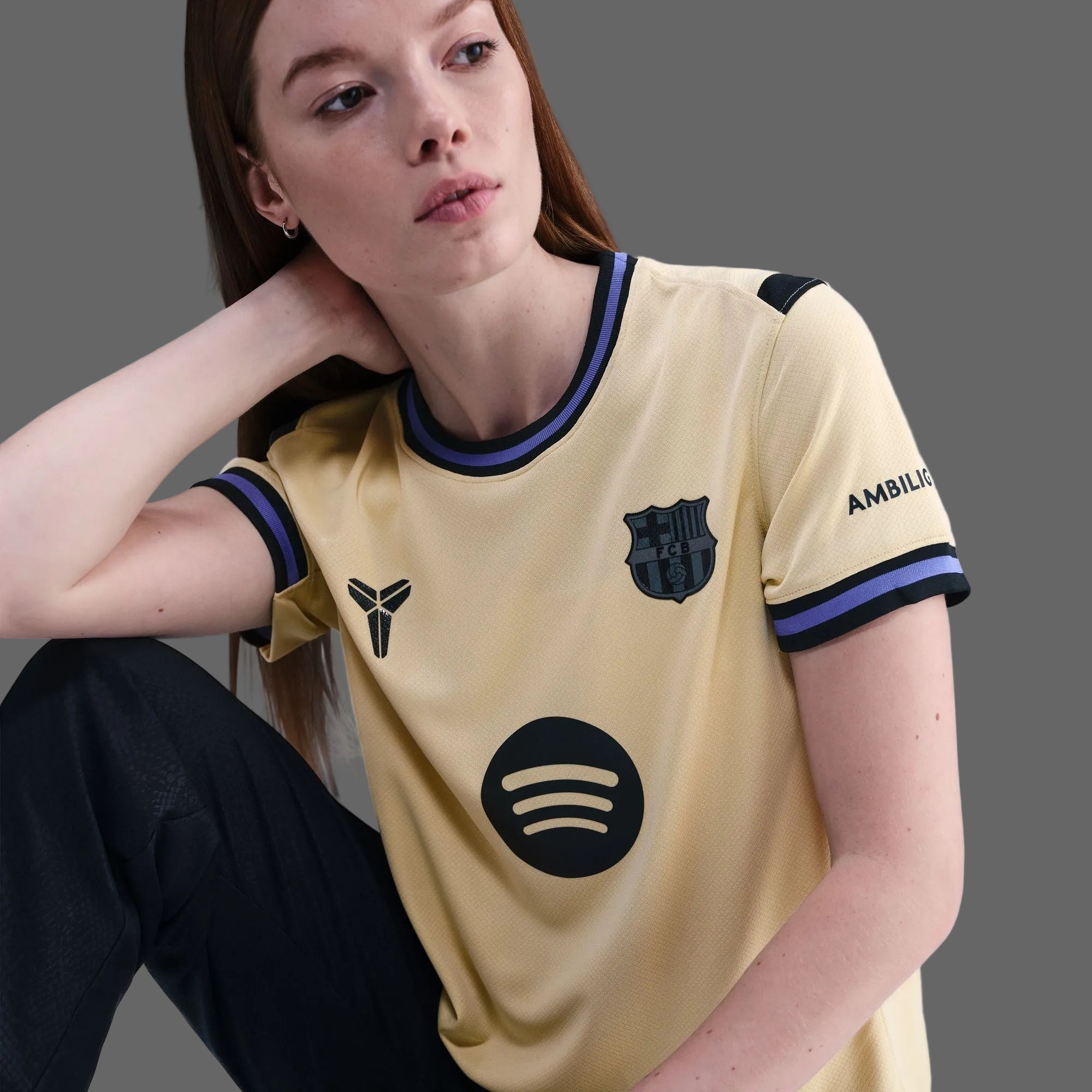 Kobe Bryant FC Barcelona 2025/26 Stadium Away Curved Fit