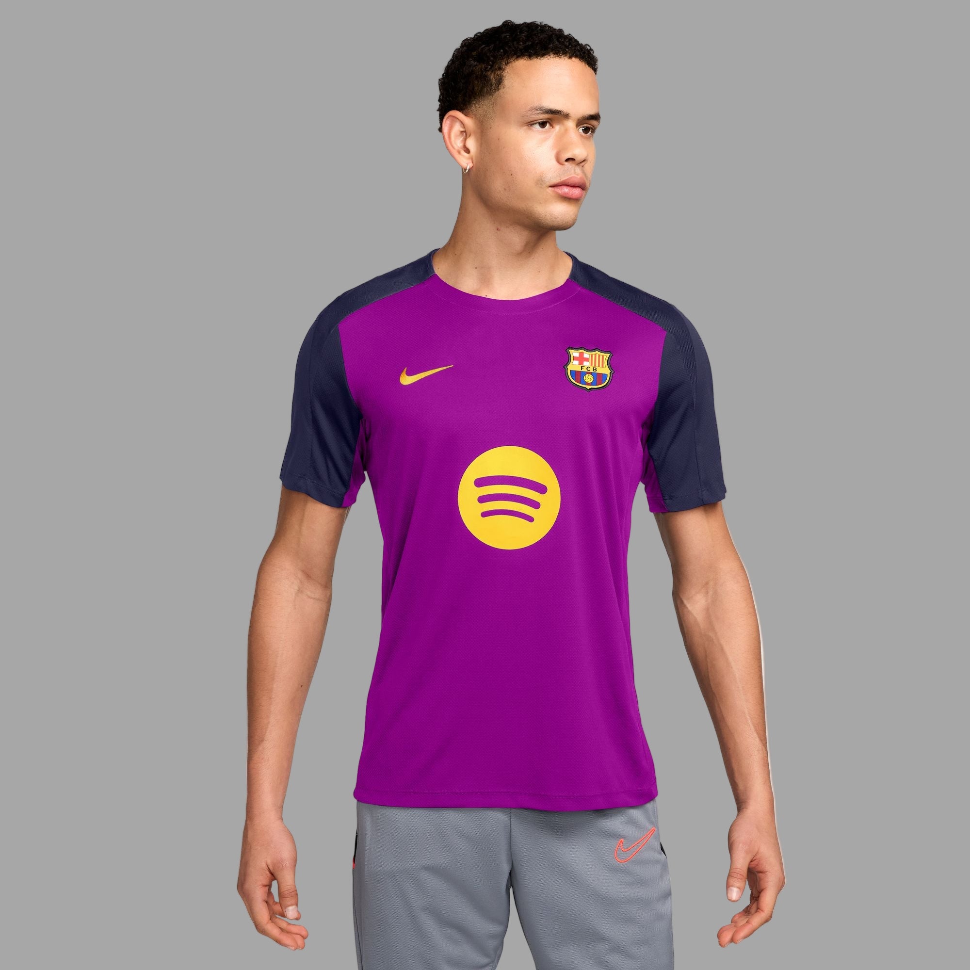 FC Barcelona Strike Straight Fit Short-Sleeve Top