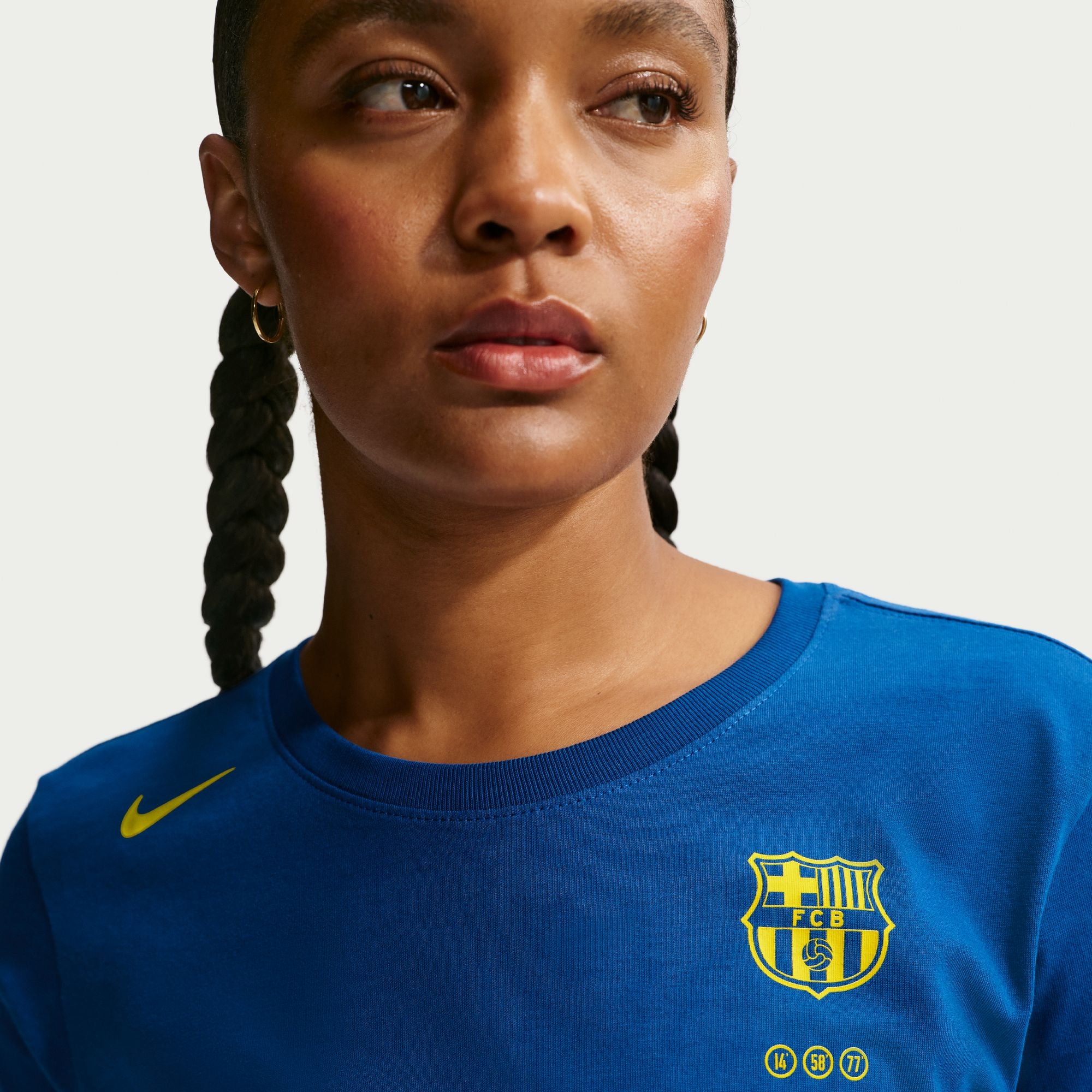 FC Barcelona Supporter Fourth Curved Fit T-Shirt