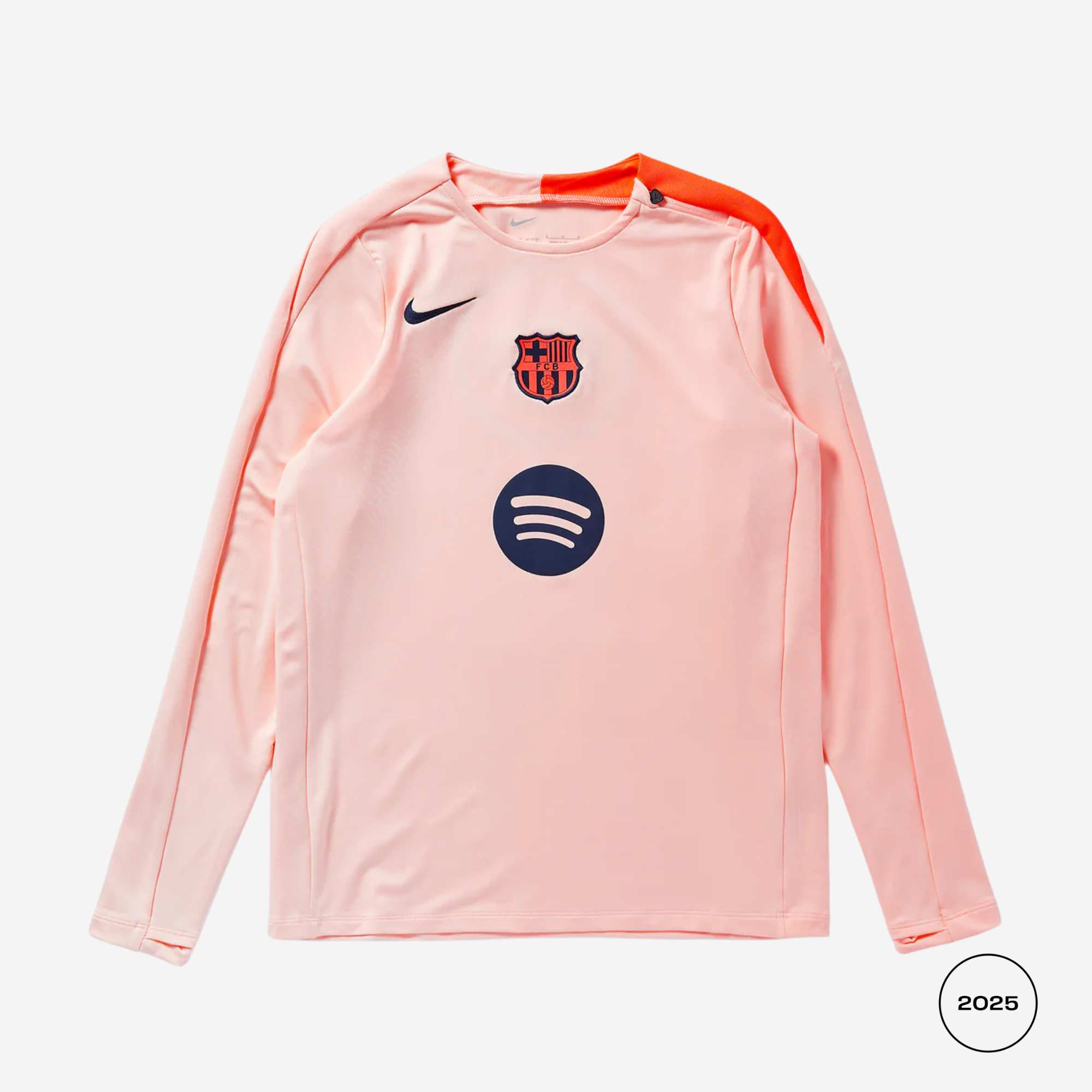 FC Barcelona Strike Third Curved Fit Nike Dri-FIT Total 90 Soccer Knit Crew-Neck Top
