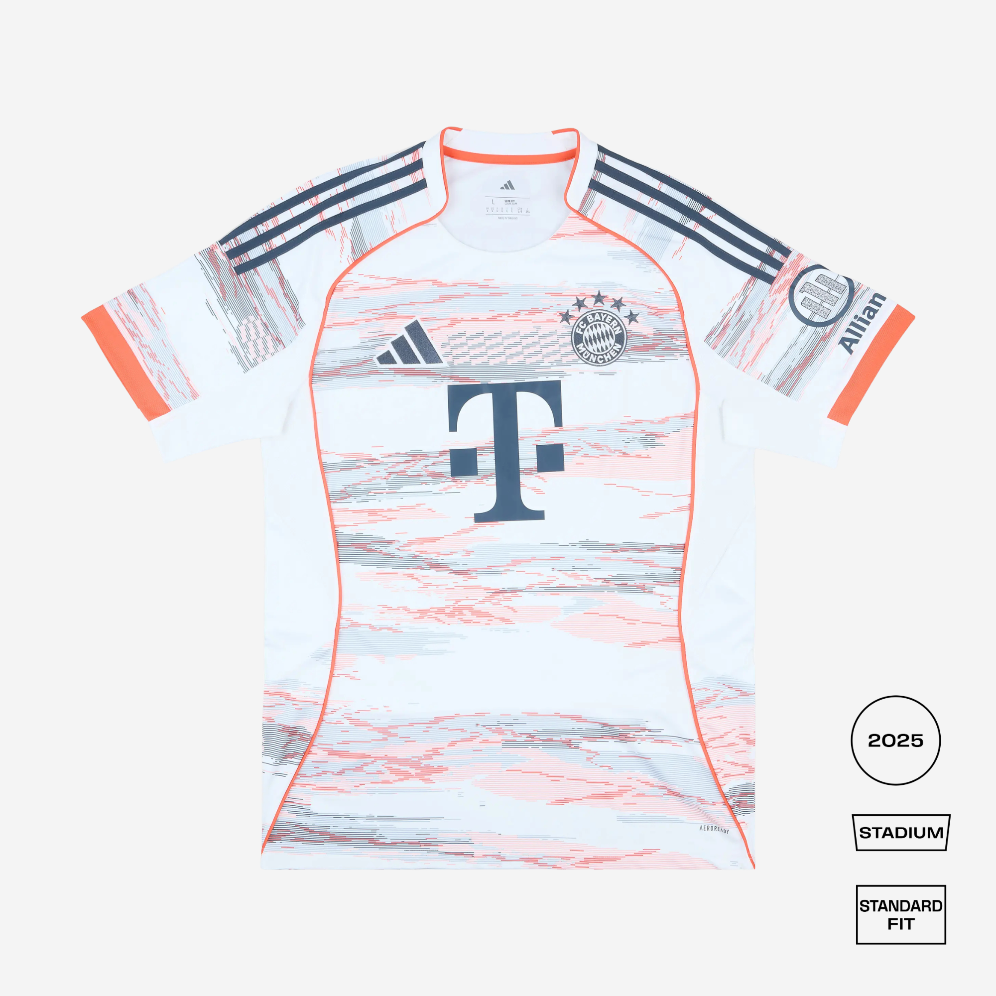FC Bayern 25/26 Straight Fit Away Stadium Jersey