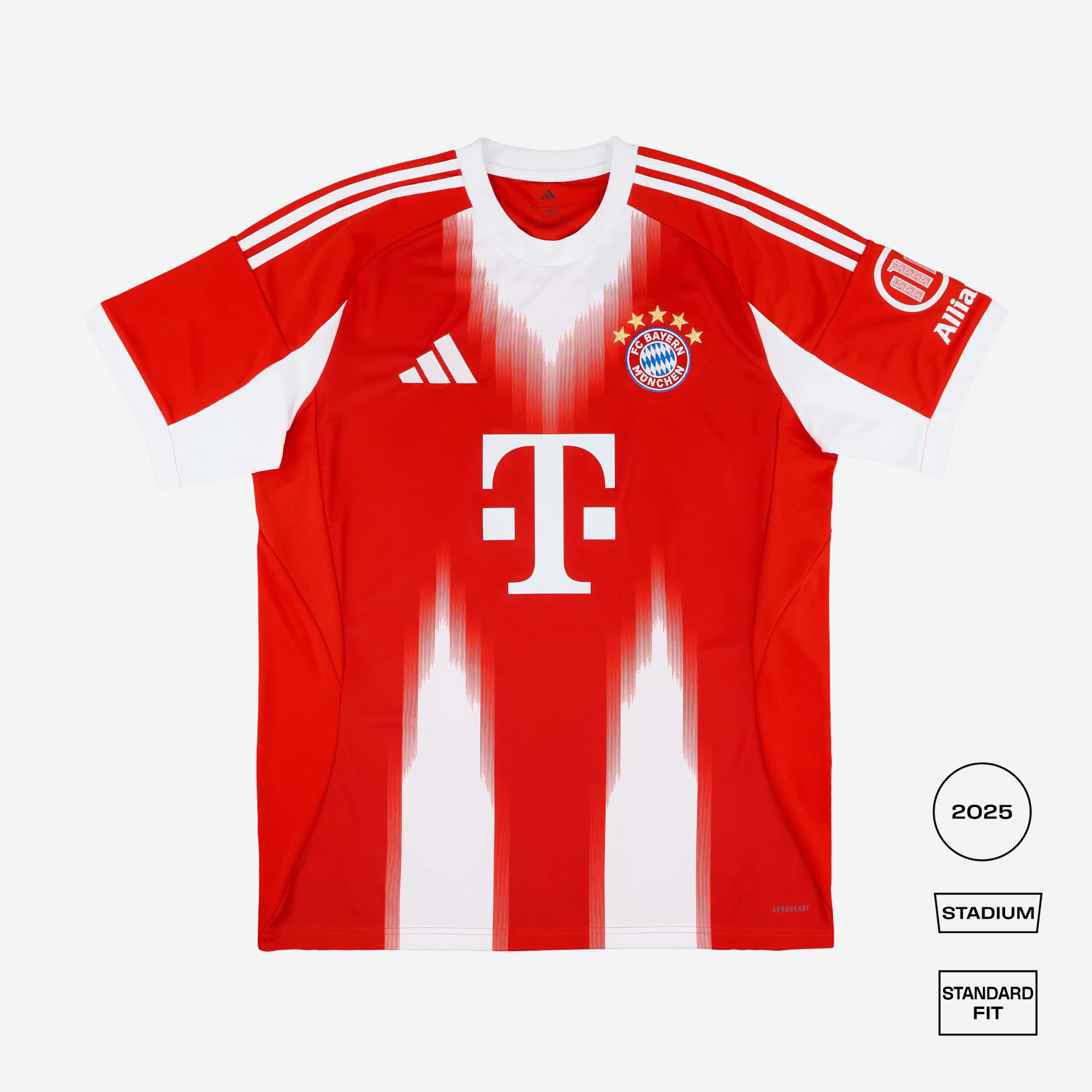 FC Bayern 25/26 Stadium Home Jersey