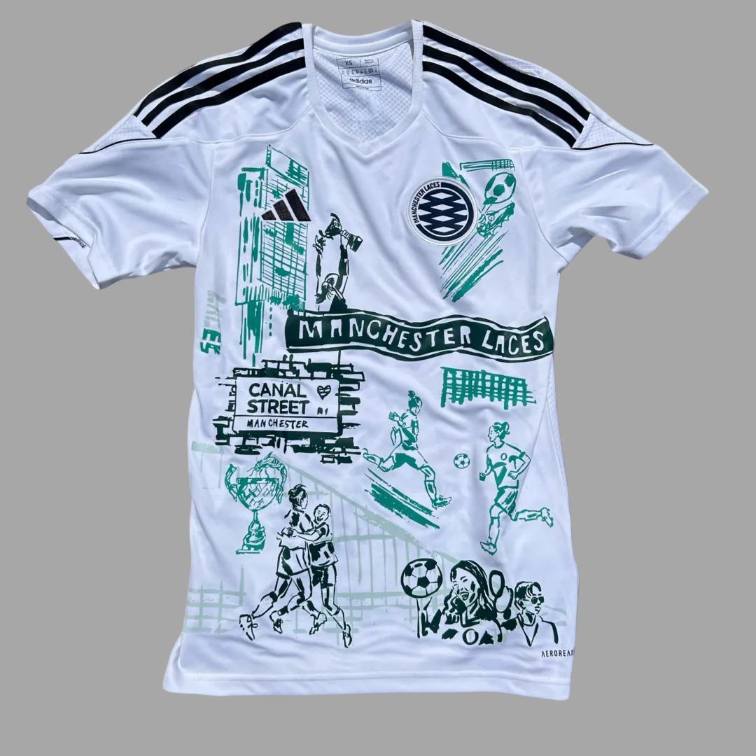 Camiseta Manchester con cordones segunda equipación 23/24