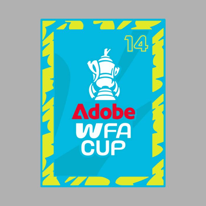 Adobe Women's FA Cup Adult Badge Winners x14