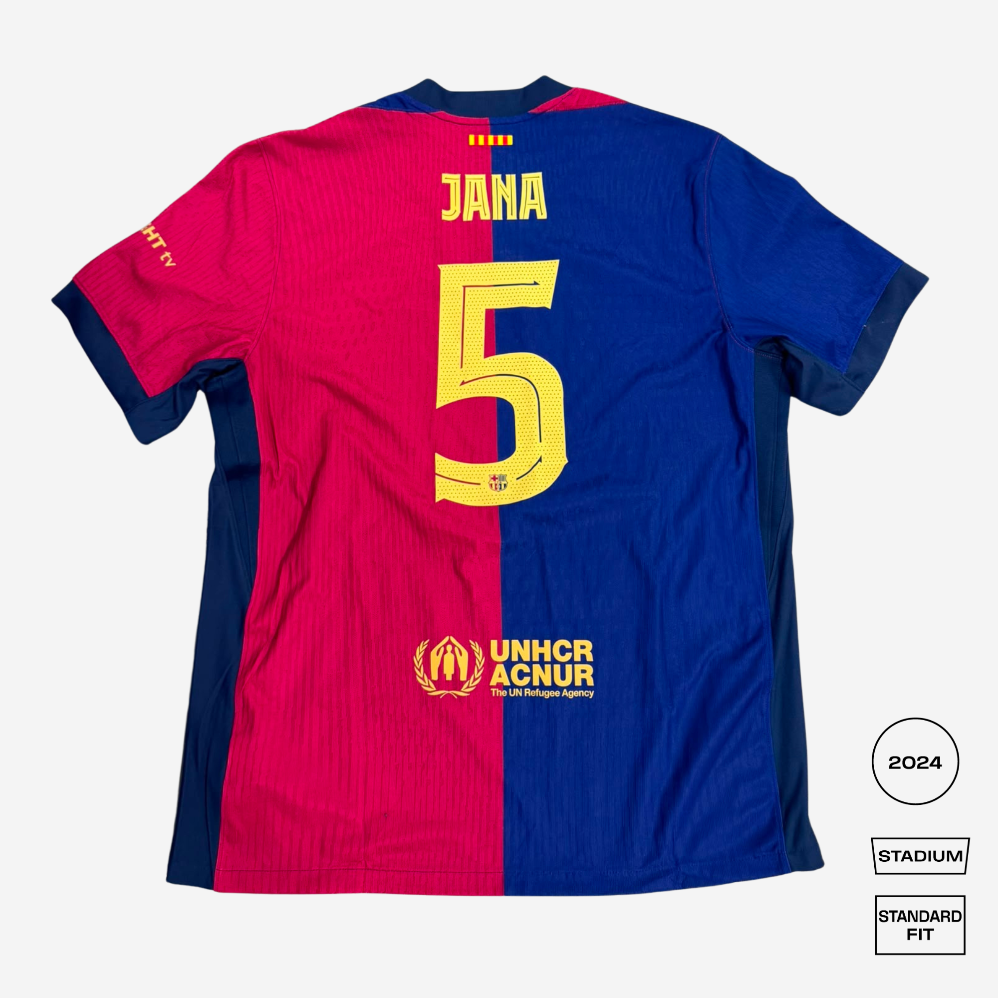 Barcelona Home 24/25 Match Shirt - JANA 5 - Straight Fit