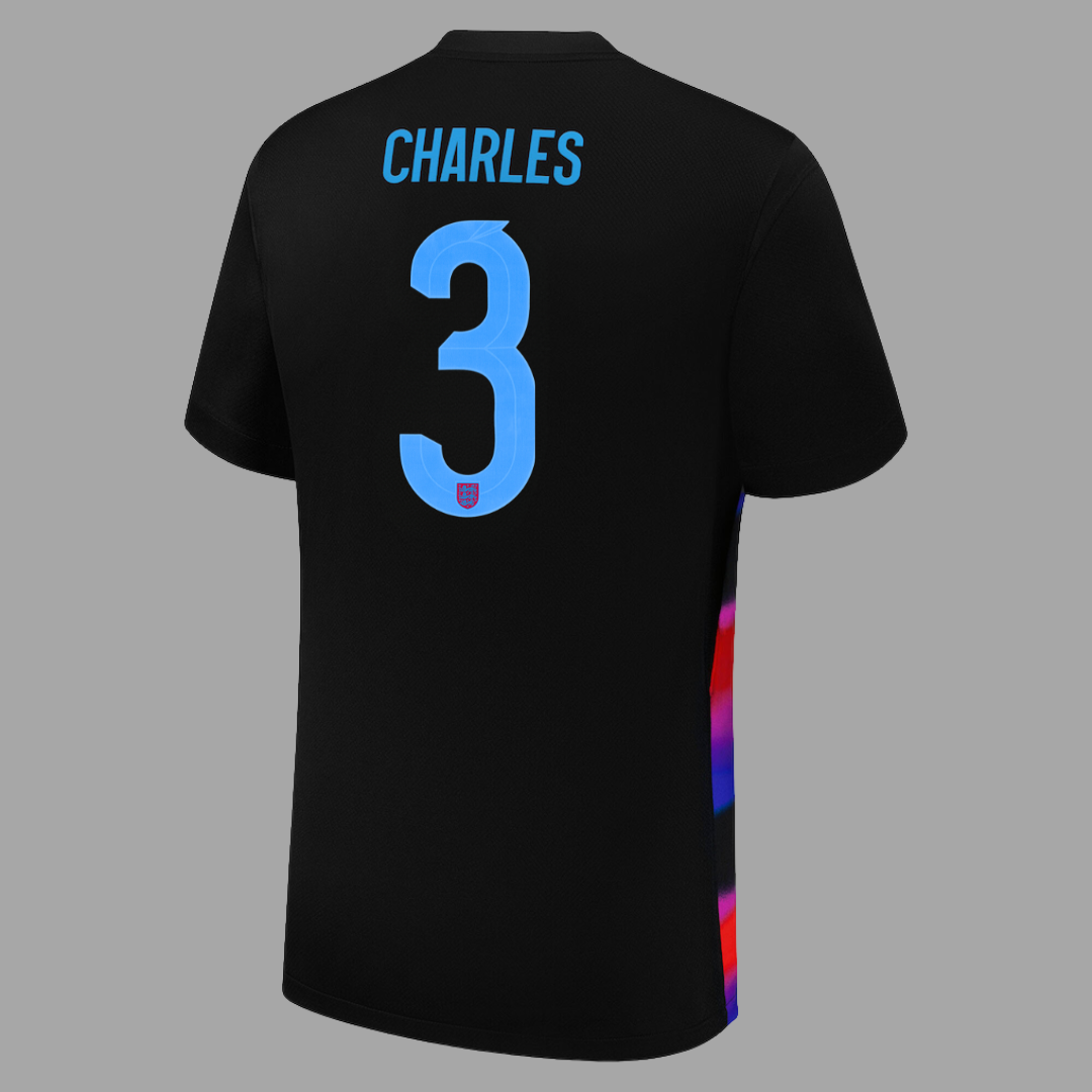 England Away Straight Fit Stadium Shirt - CHARLES 3