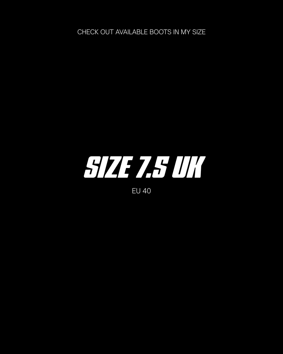 UK 7.5 Football Boots