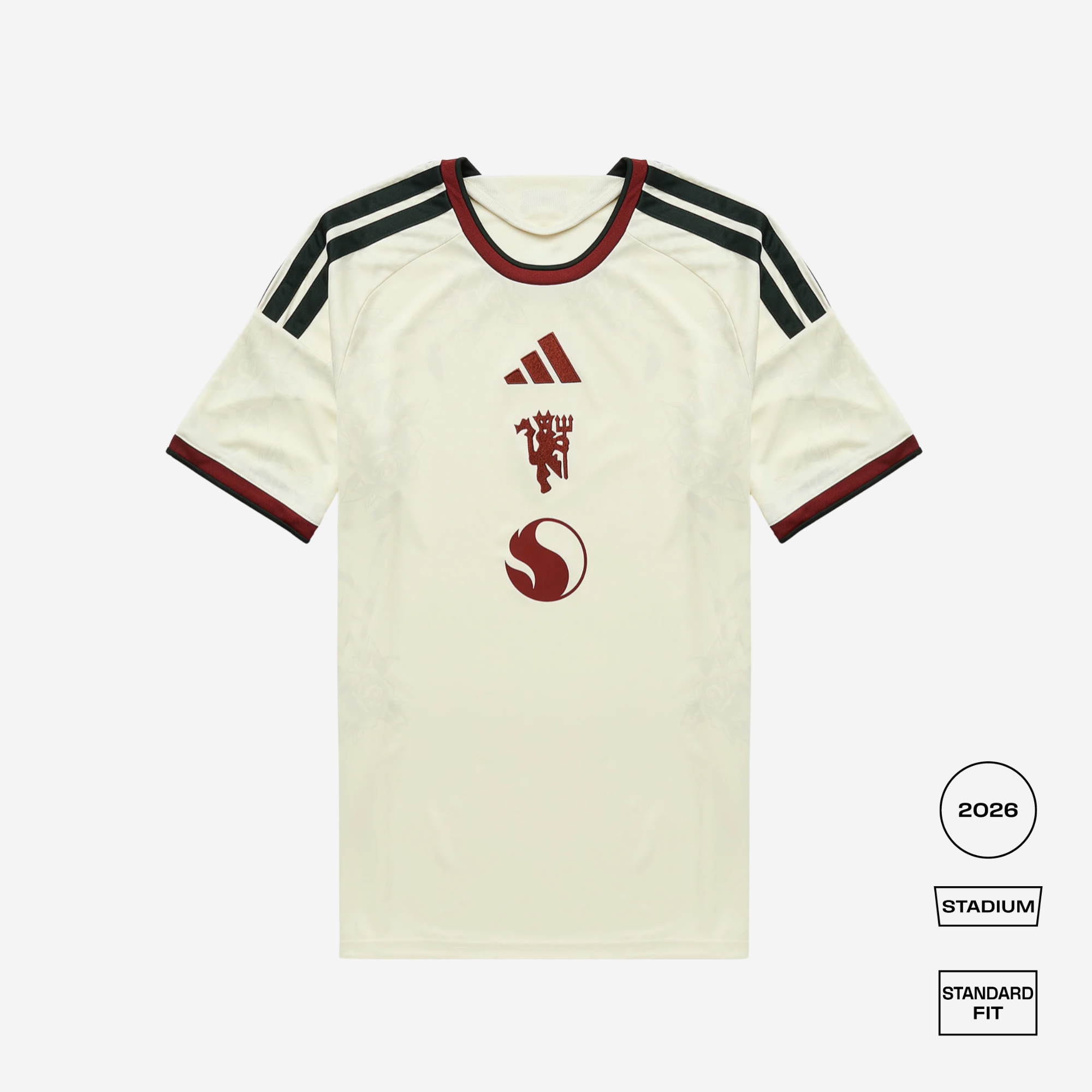 Manchester United 2026/27 Third Straight Fit Stadium Shirt