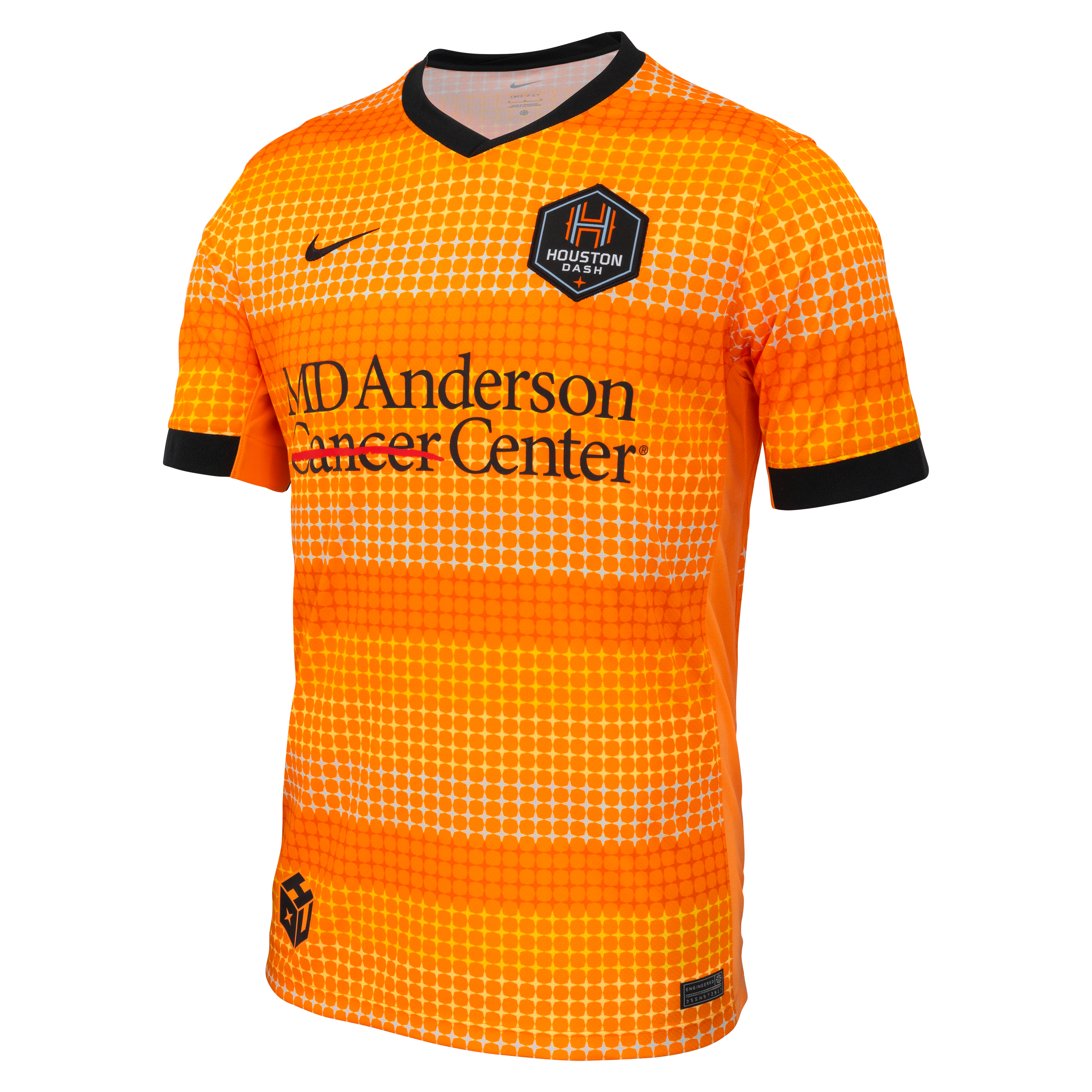 Houston Dash Home 2025 Straight Fit Nike Stadium Shirt