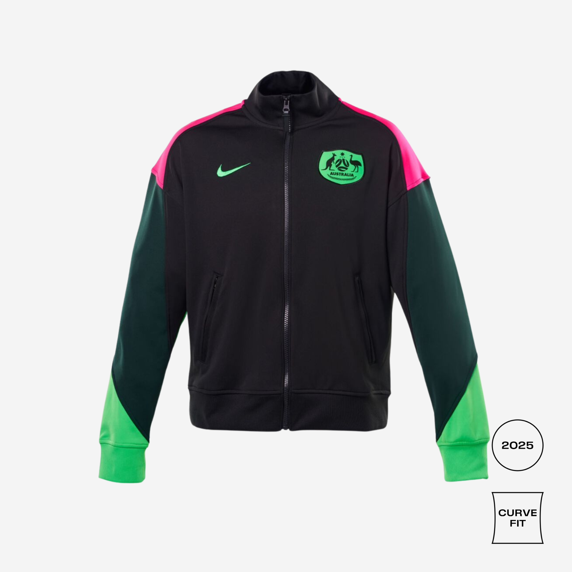 Australia Academy Pro Curved Fit Anthem Jacket