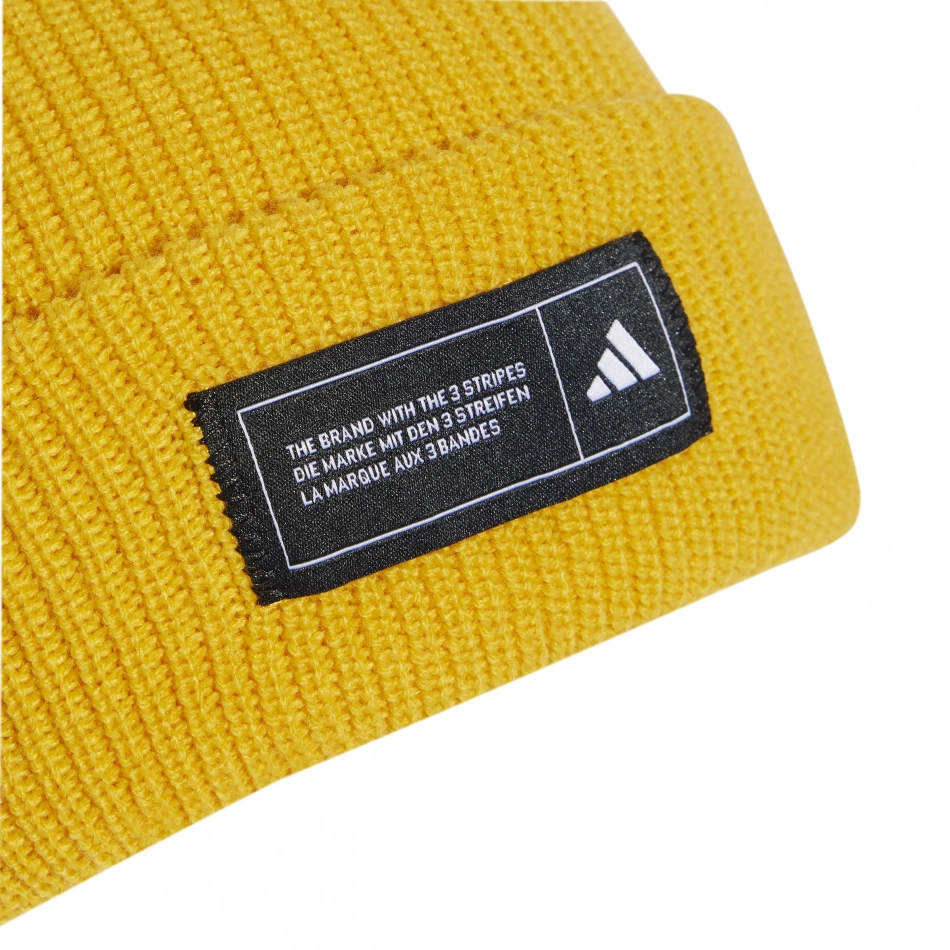 Adidas Essentials Cuffed Beanie - Yellow (One Size)