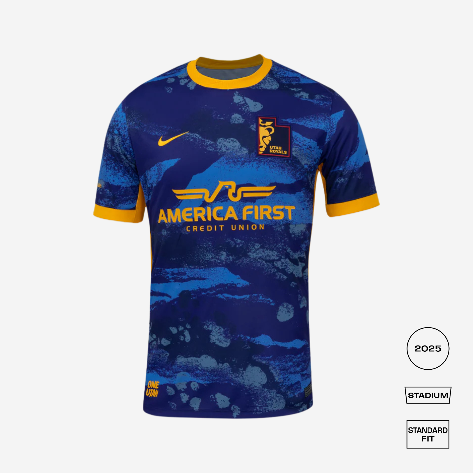 Utah Royals Away 2025 Straight Fit Nike Stadium Shirt
