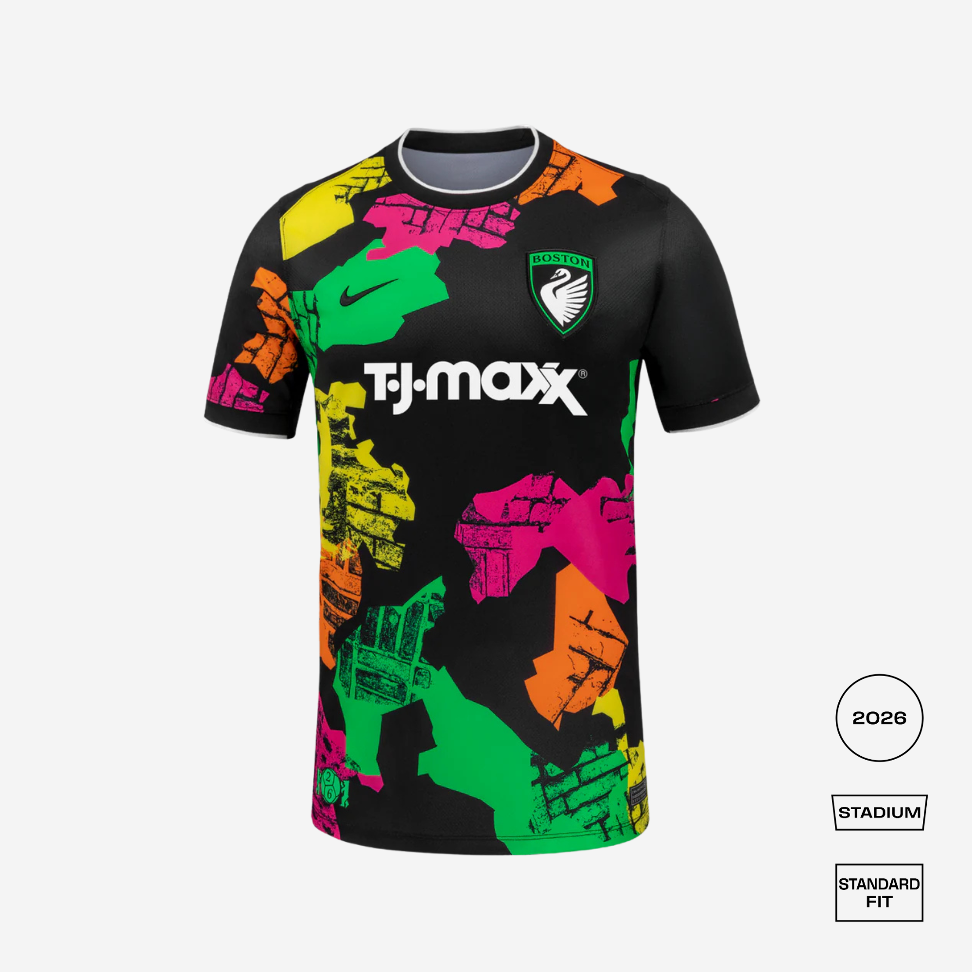 Boston Legacy 2026 Away Straight Fit Stadium Shirt