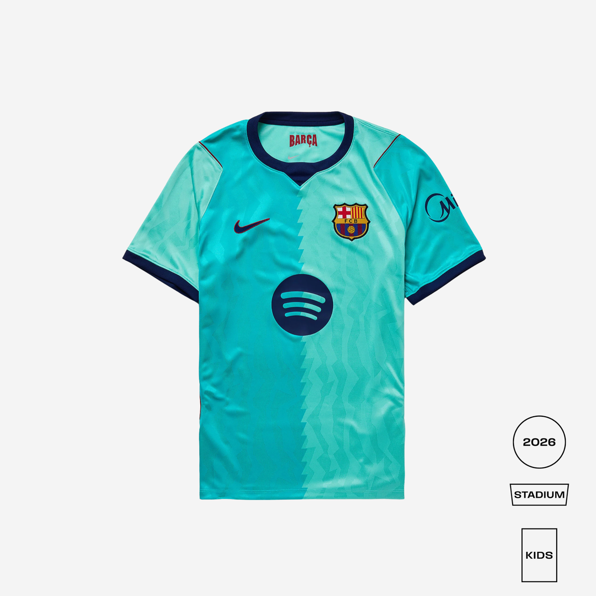 KIDS FC Barcelona 2026/27 Third Shirt - Nike