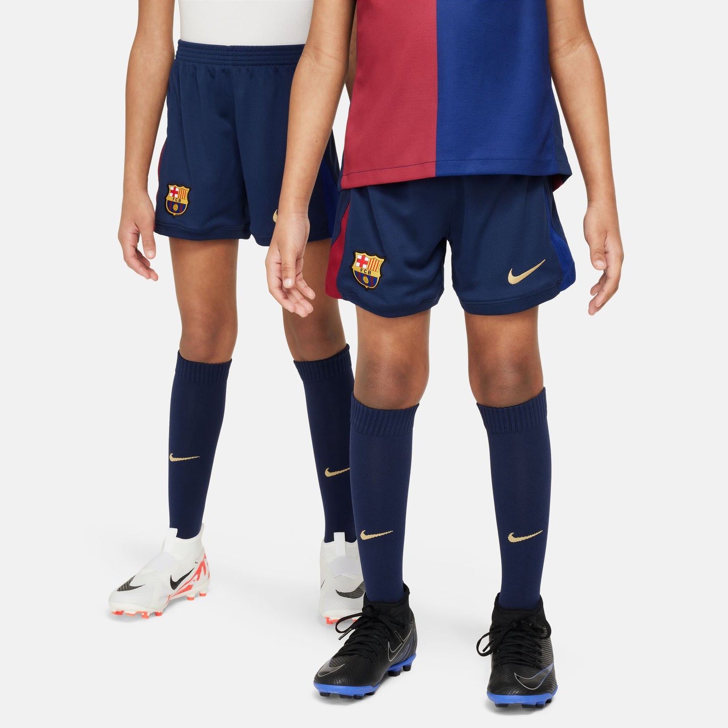 Barcelona Home 24/25 Little Kids' Nike Dri-FIT 3-Piece Kit