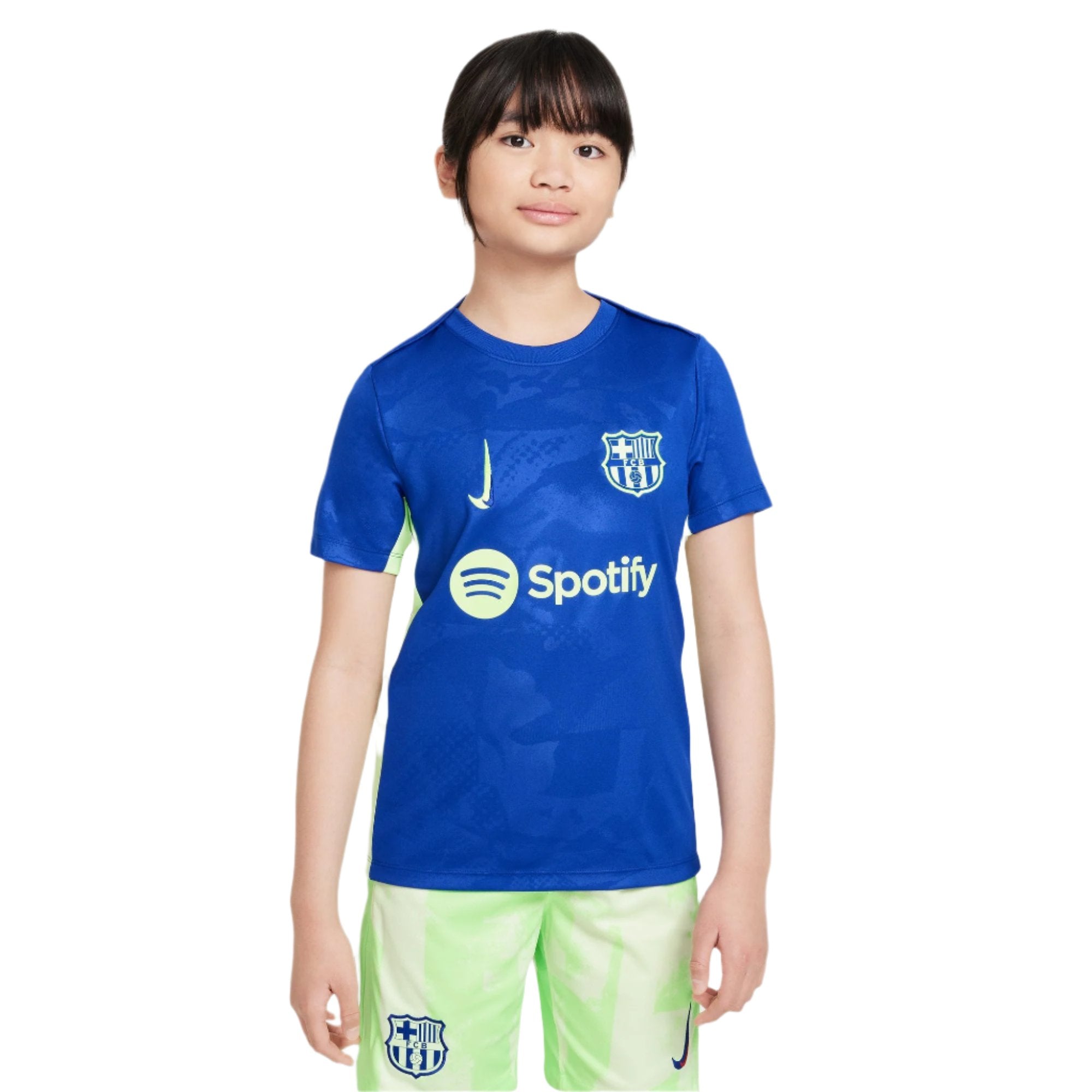 FC Barcelona Academy Pro Third Big Kids' Pre-Match Top