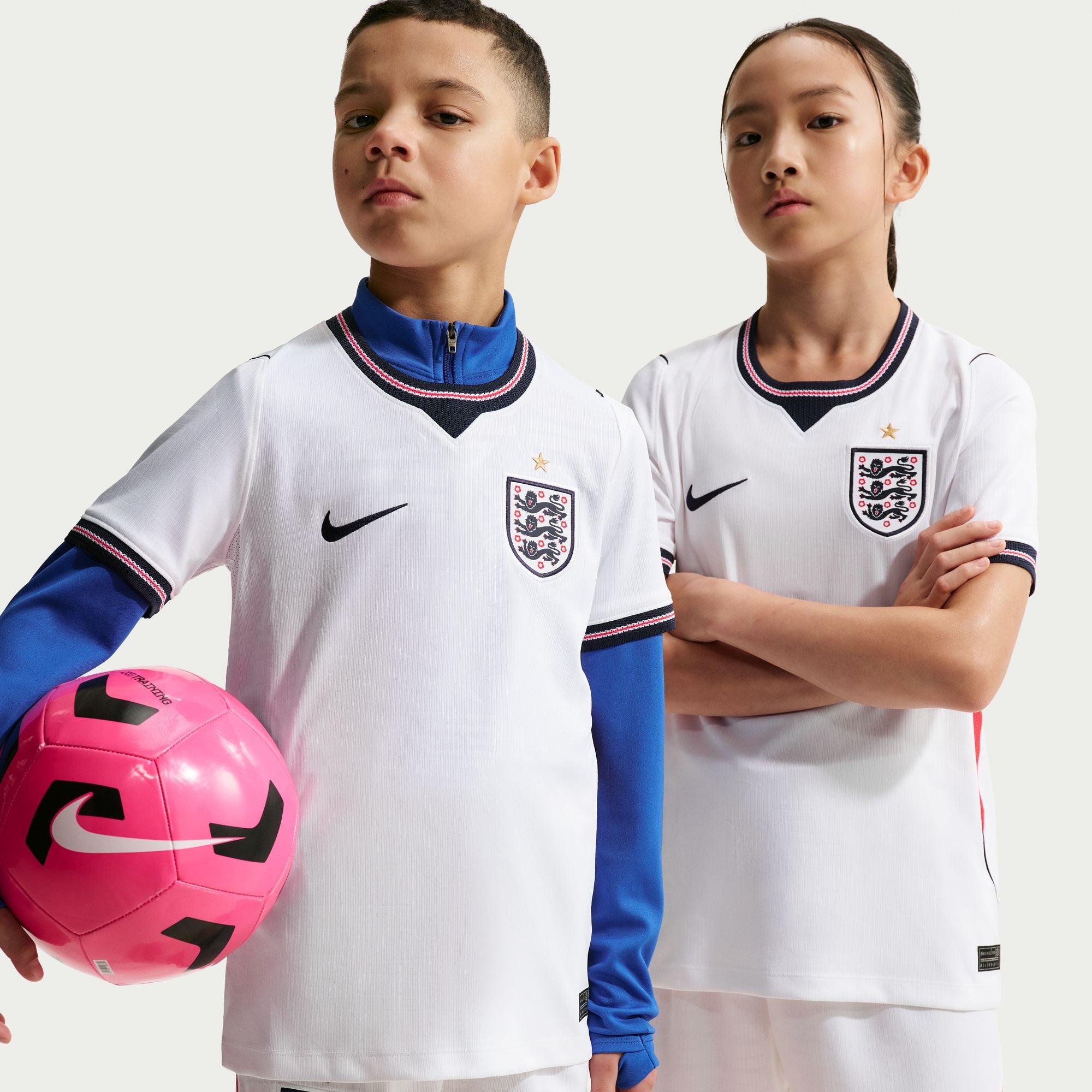 England 2026 Stadium Home Big Kids' Shirt