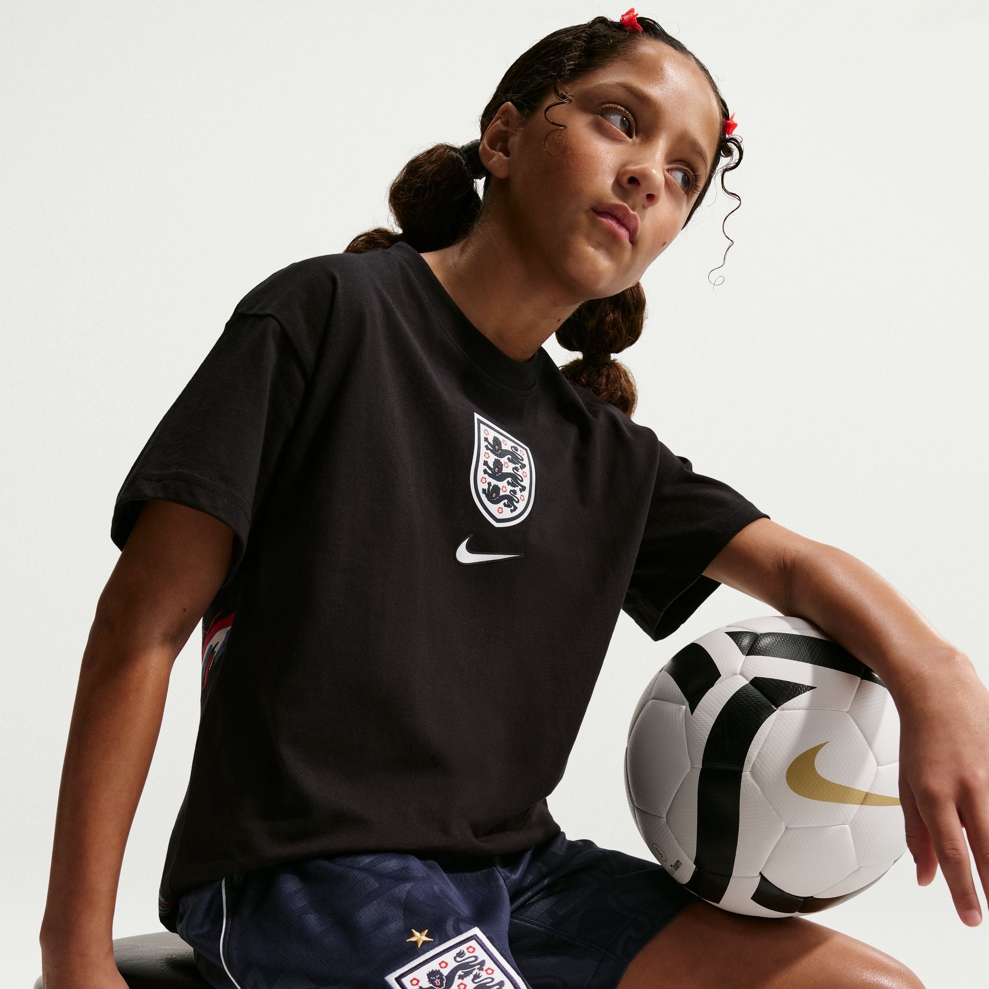 England 2026 Stadium Away Big Kids' Shorts