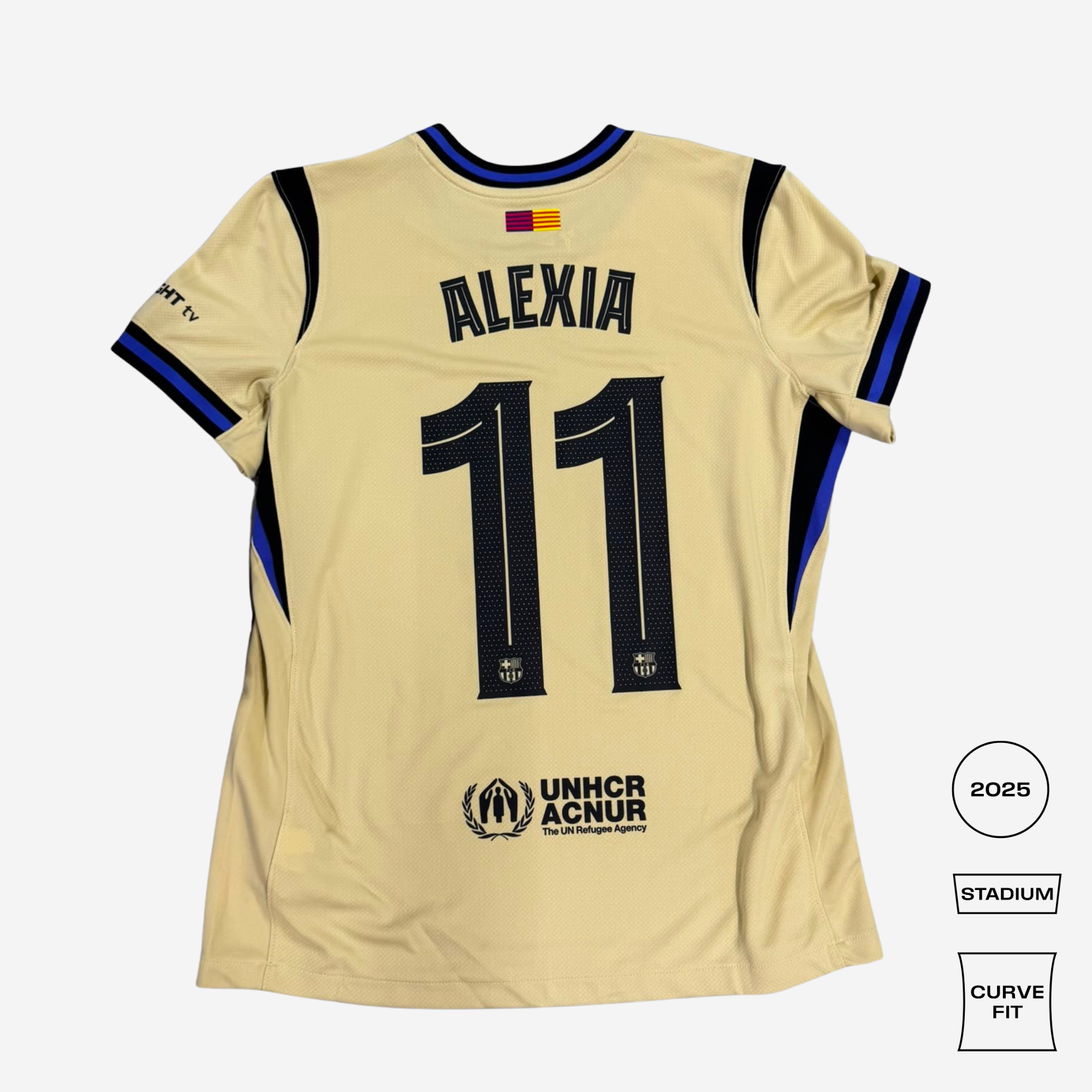 Kobe Bryant FC Barcelona 2025/26 Stadium Away Curved Fit - ALEXIA 11