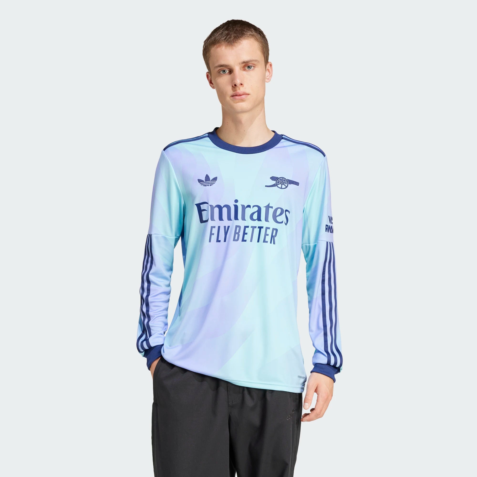 Arsenal 24/25 Adidas Long Sleeve Third Straight Fit Shirt