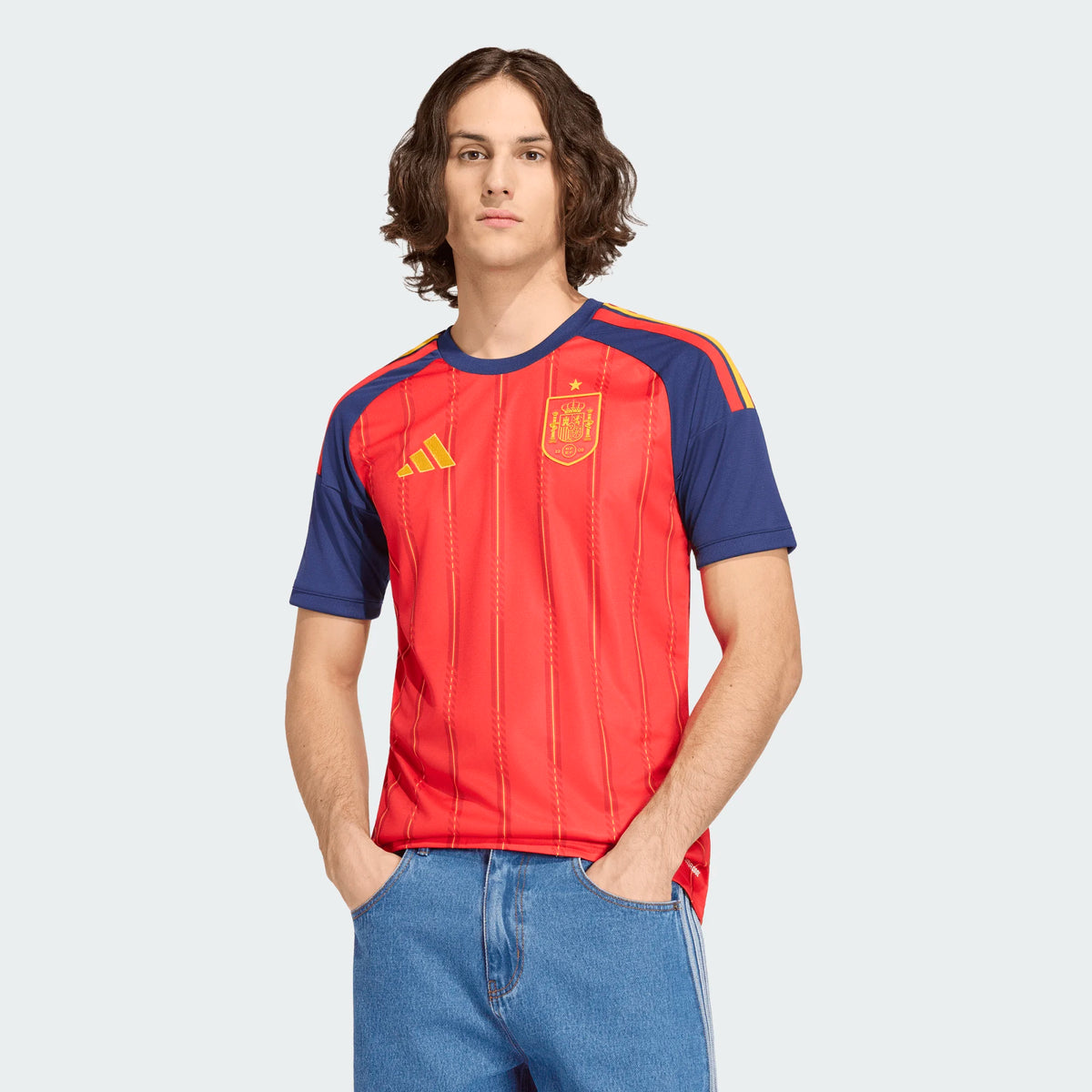 Spain 26 Home Jersey - Straight Fit