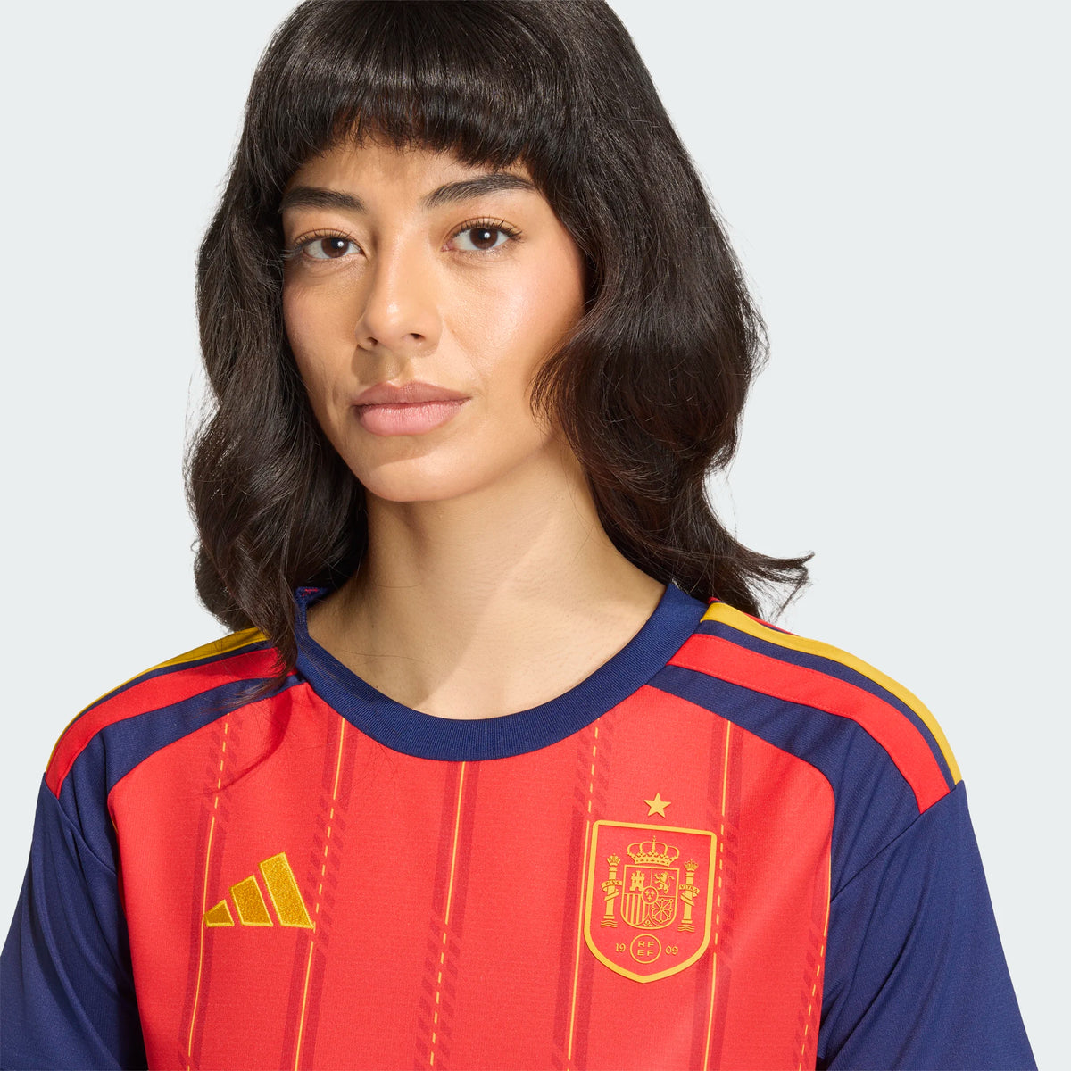 Spain 26 Home Jersey - Curved Fit