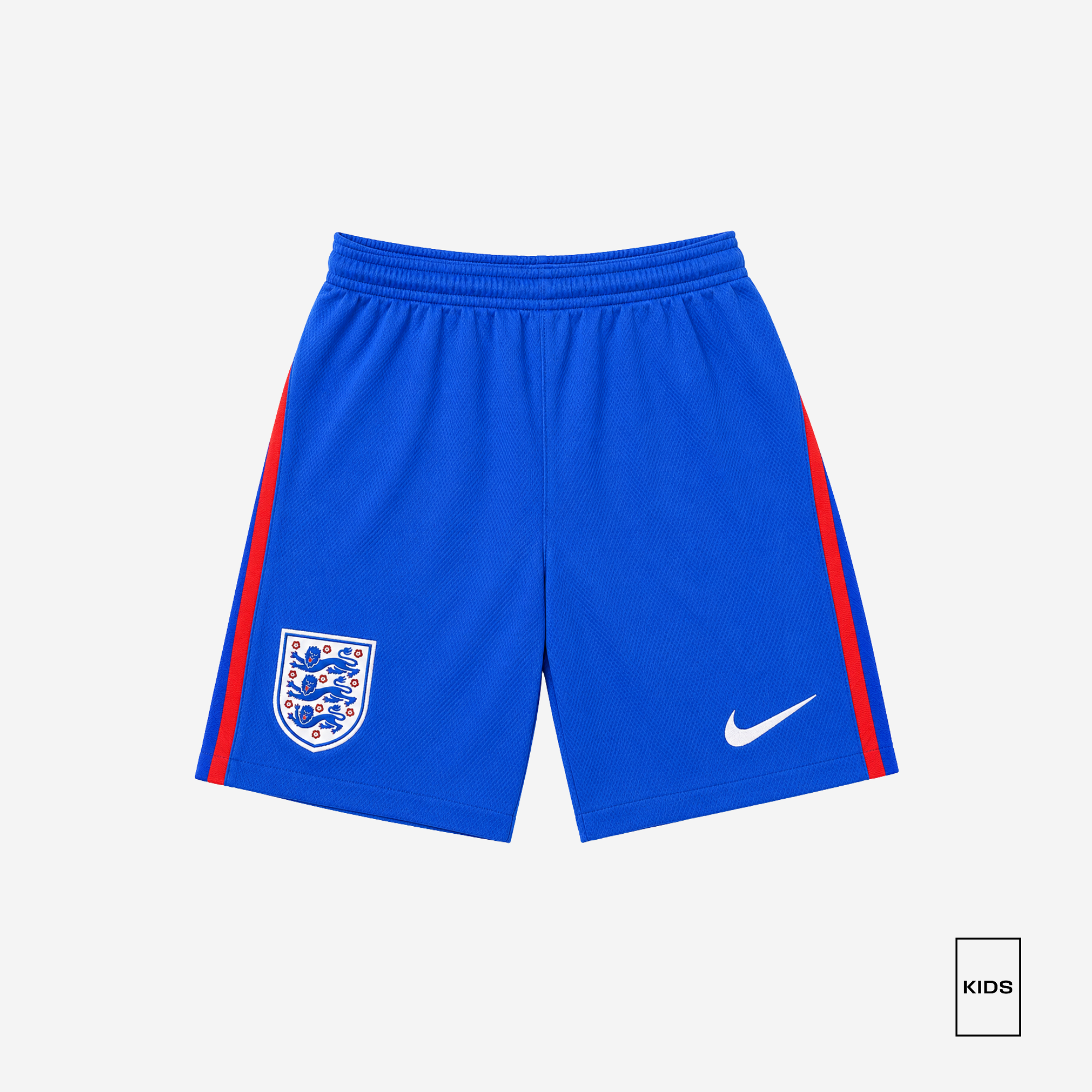 England 2025/26 Stadium Home Big Kids' Nike Dri-FIT Soccer Replica Short