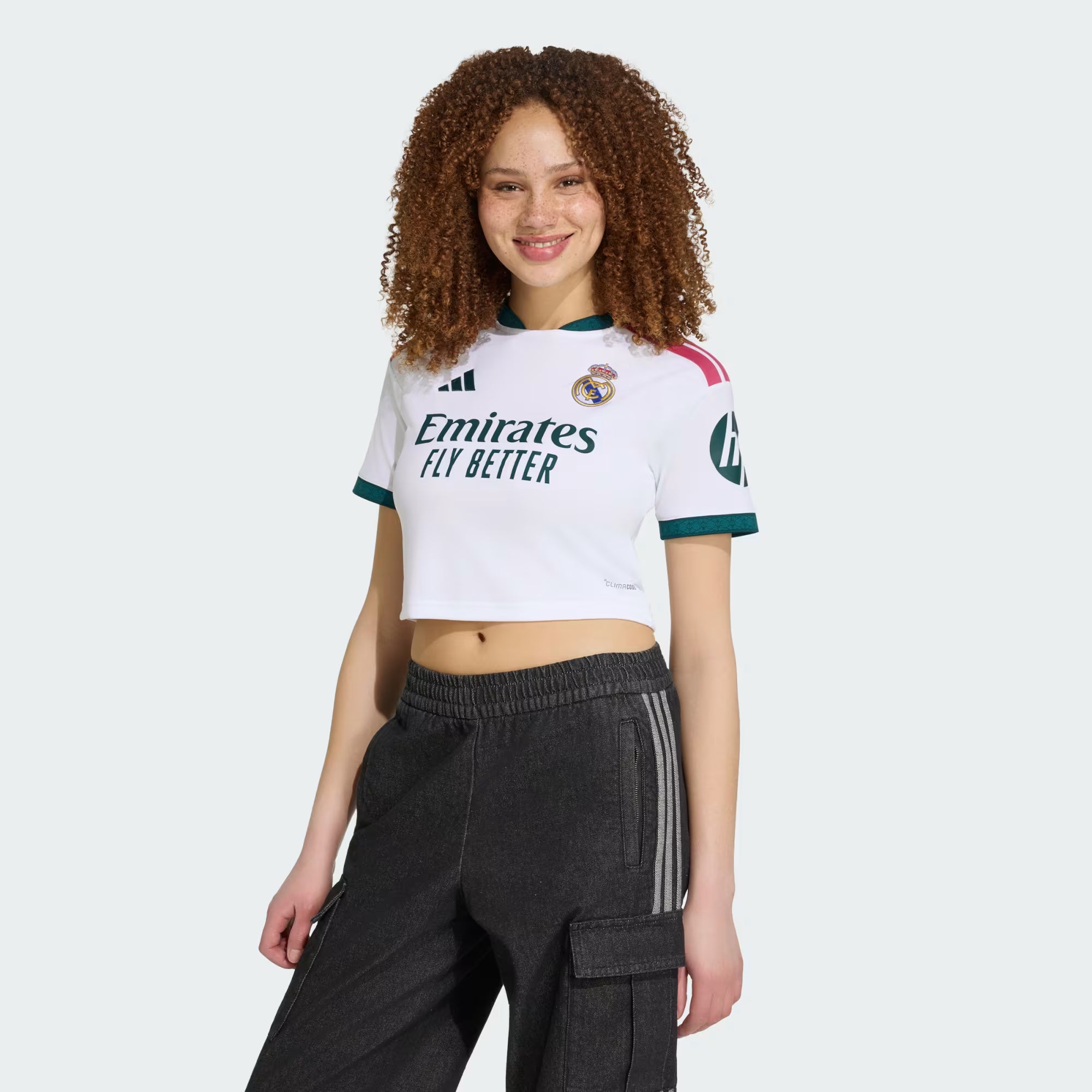 Real Madrid 2026/27 Home Cropped Shirt - adidas