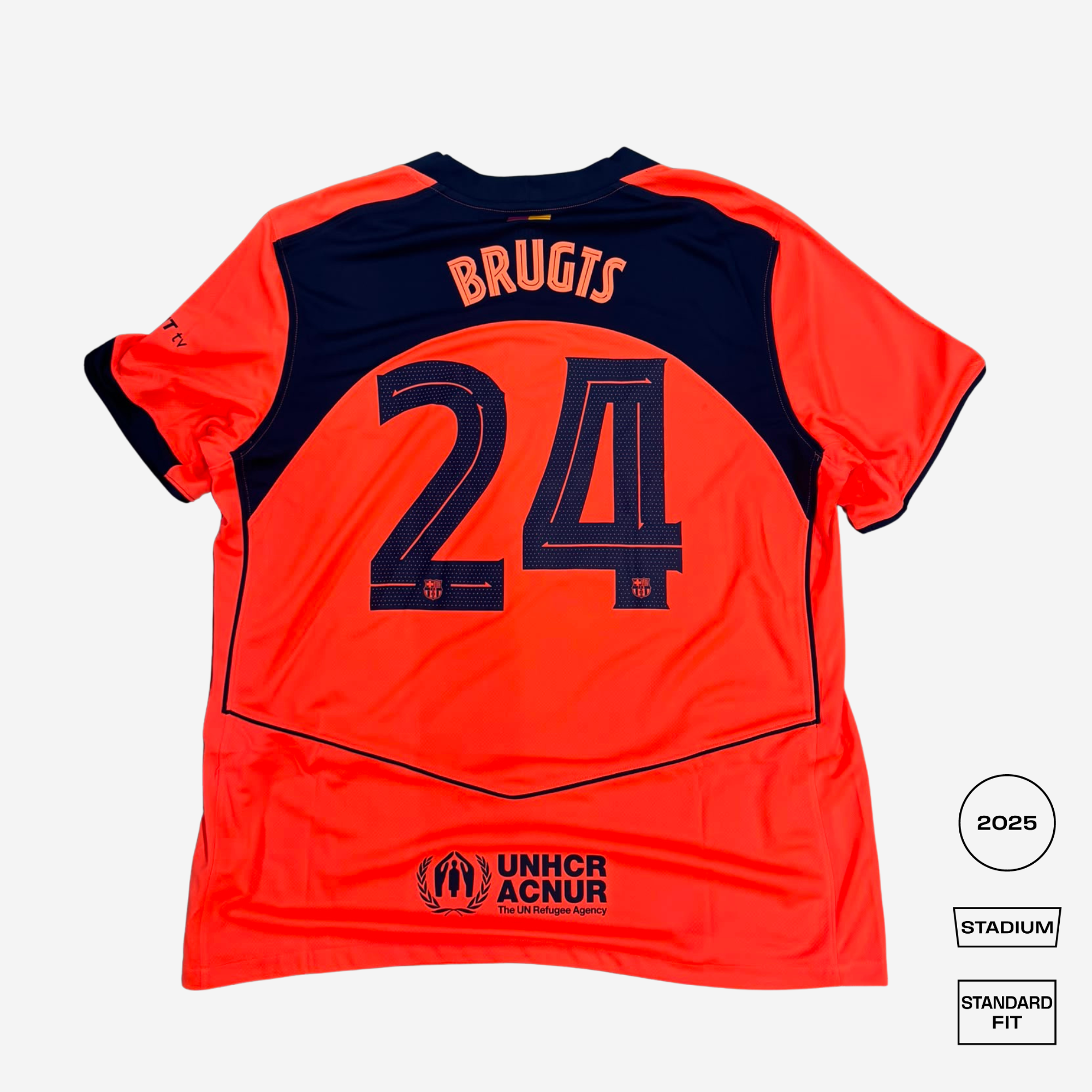 FC Barcelona Third Straight Fit Stadium Shirt - BRUGTS