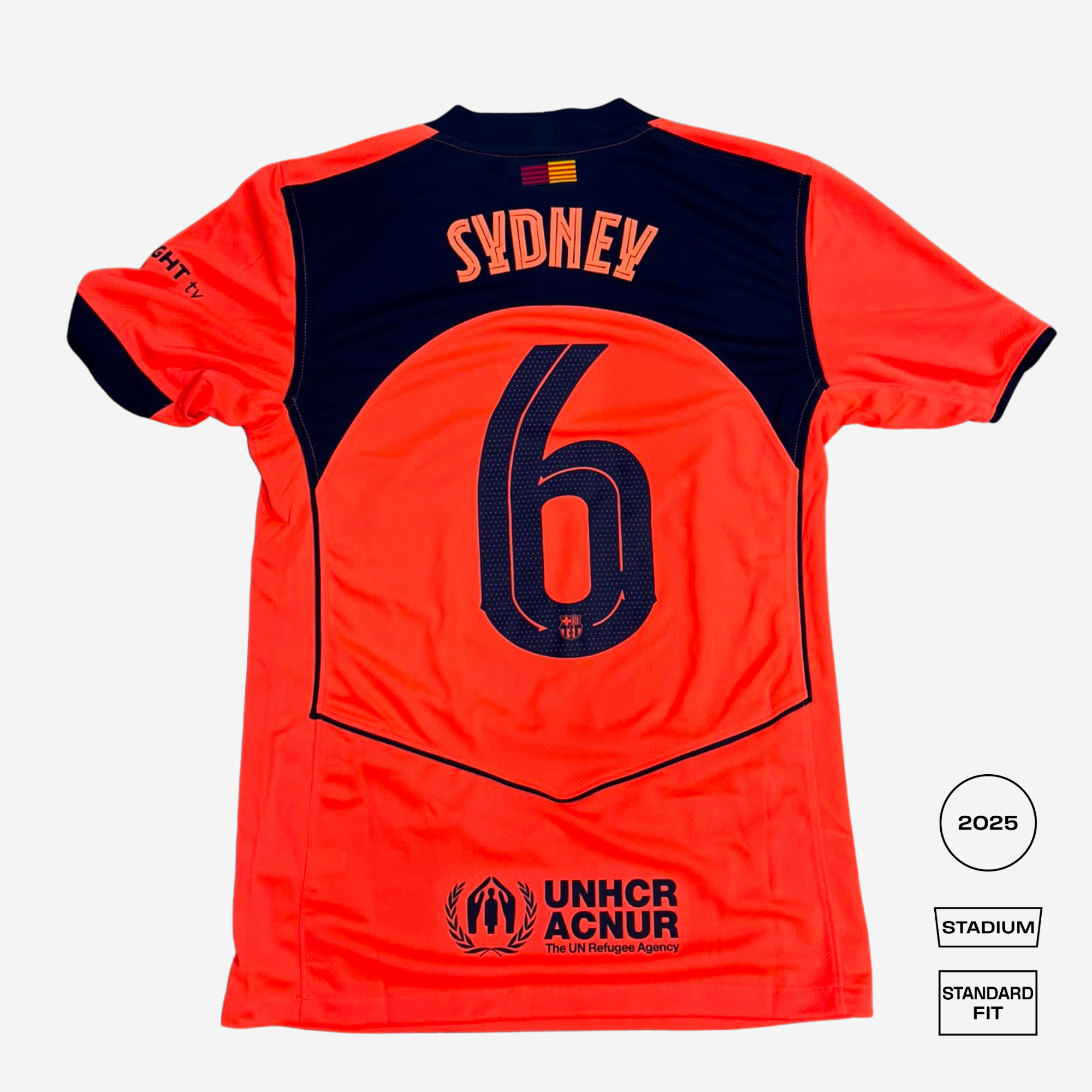 FC Barcelona Third Straight Fit Stadium Shirt - SYDNEY 6