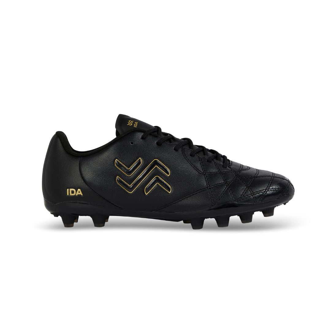 IDA Classica: Women's Leather Soccer Cleats | FG/AG Multi Ground Footwear Ida Sports US 5 Black