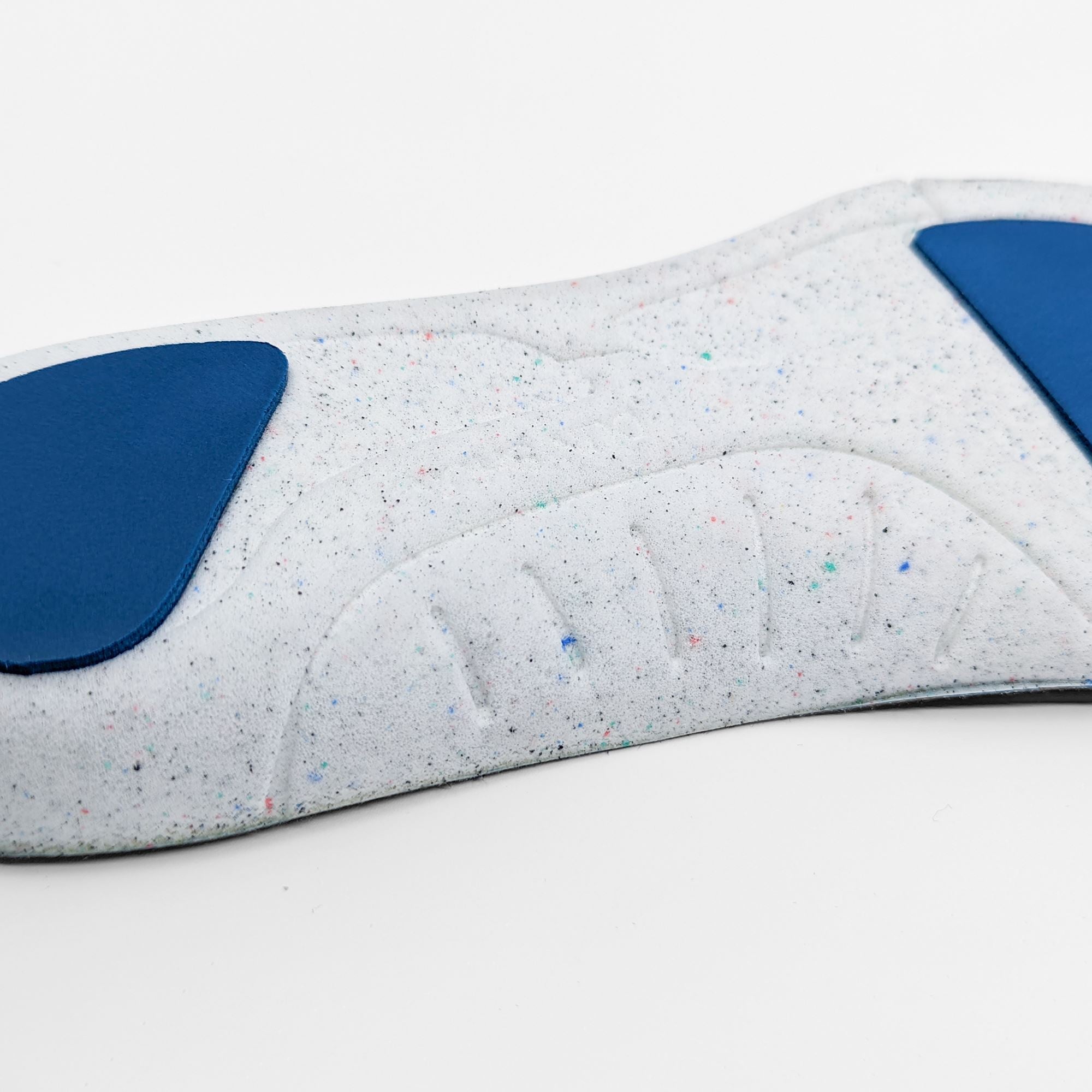 Photo of the recyclable custom removable insole.